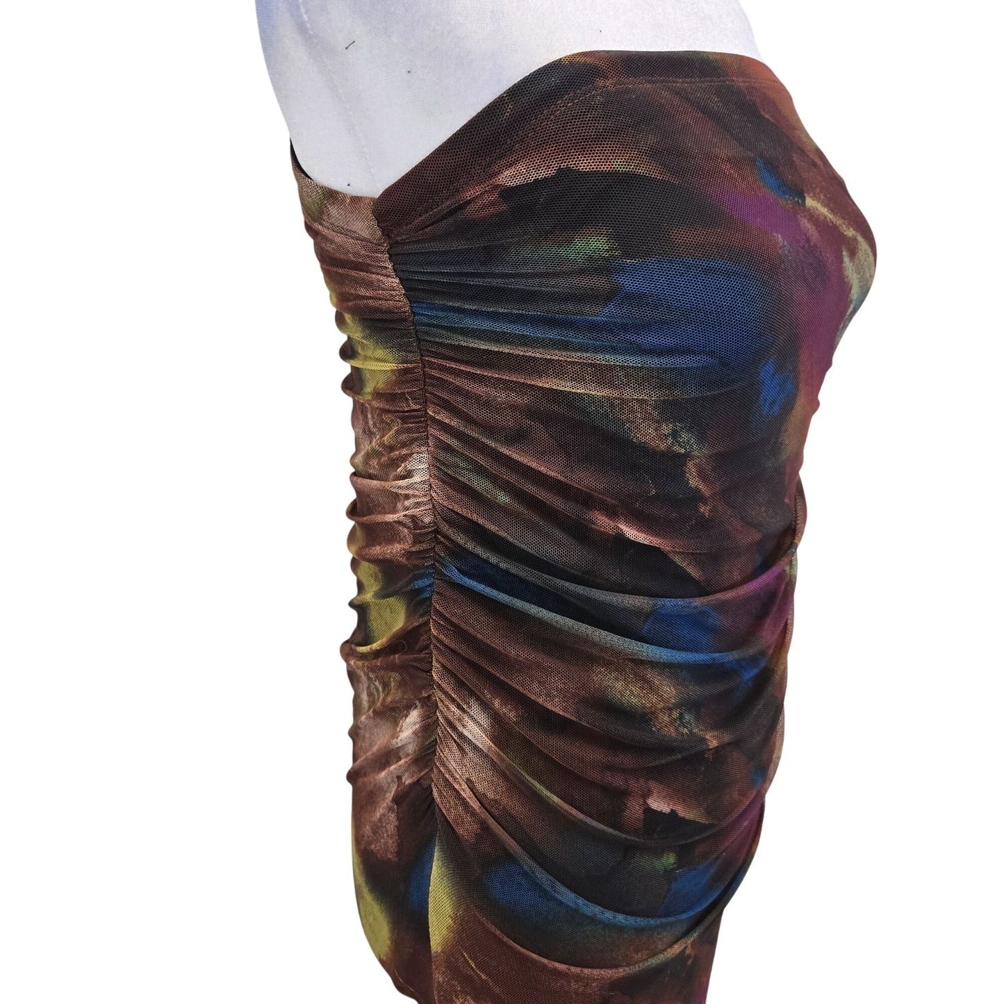 NWT Veronica M. Mesh Midi Skirt/Tube Dress Size Small