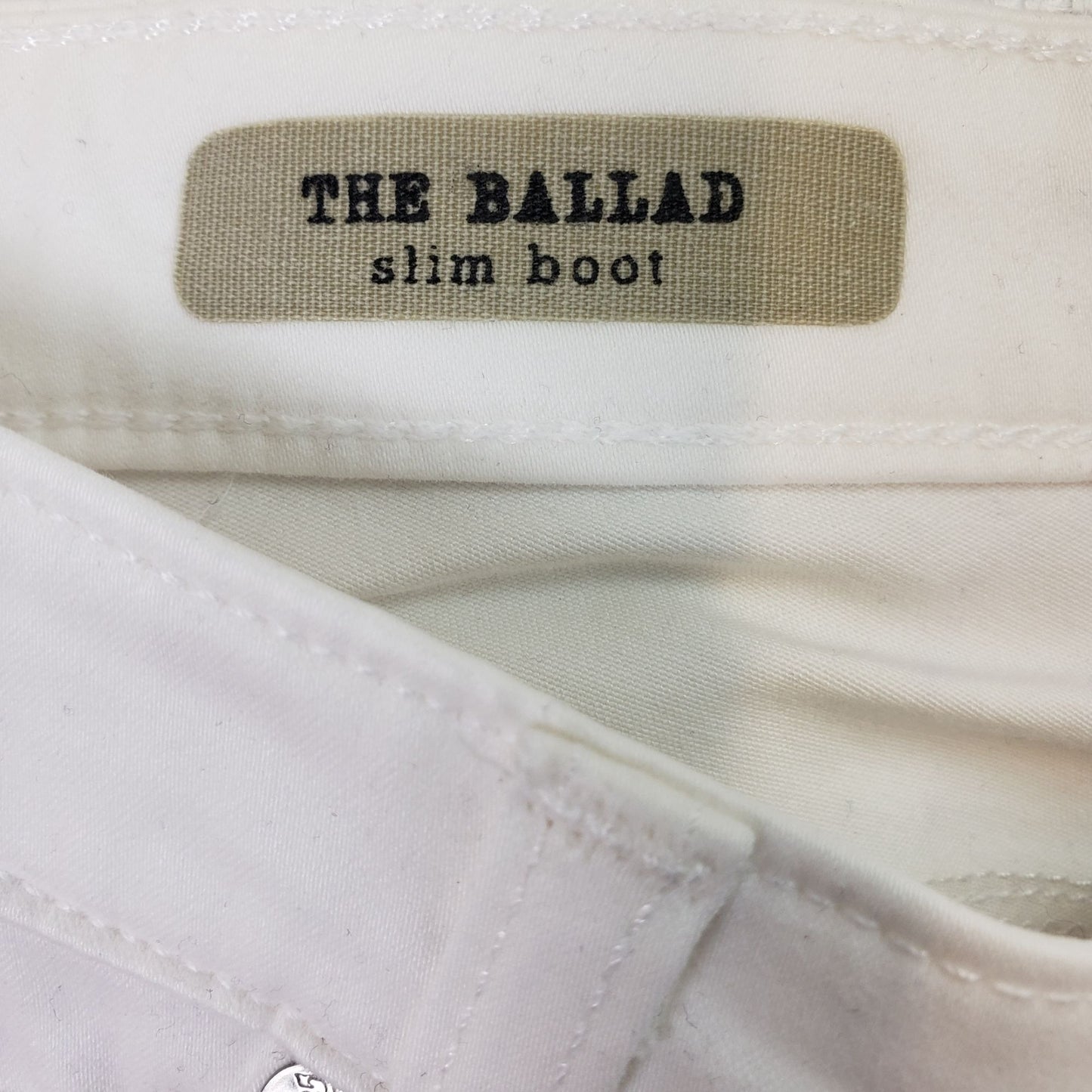 AG Adriano Goldschmied The Ballad Slim Boot Jeans Size 30 (est)