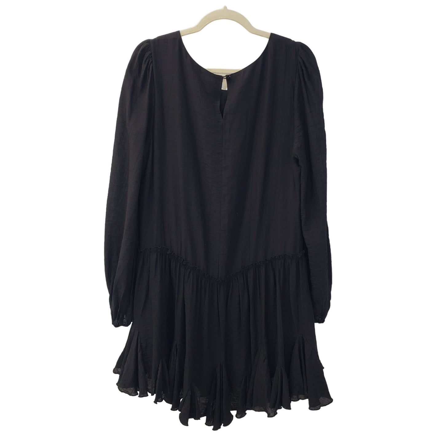 NWT Blue Ivy Ruffle Hem Mini Dress Size Medium *Missing Belt*