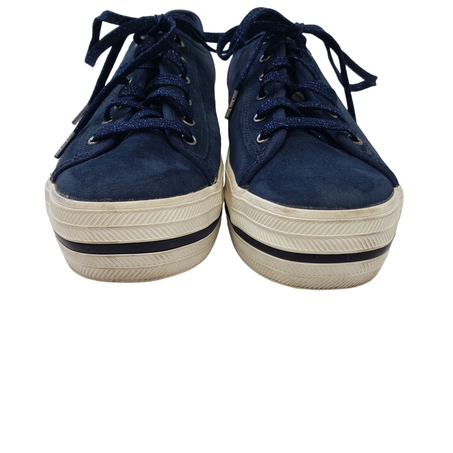 Keds x Kate Spade Suede Leather Triple Kick Sneakers Size 6.5