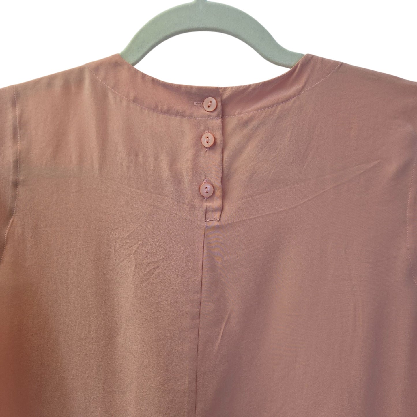 Talbots 100% Silk Sleeveless Blouse Size 14