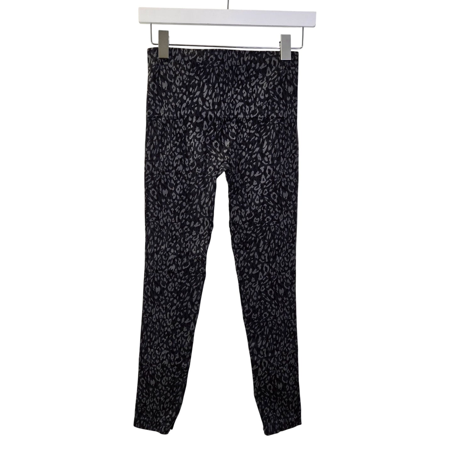 Spanx Look at Me Now Leopard Print Compression Leggings Size Medium