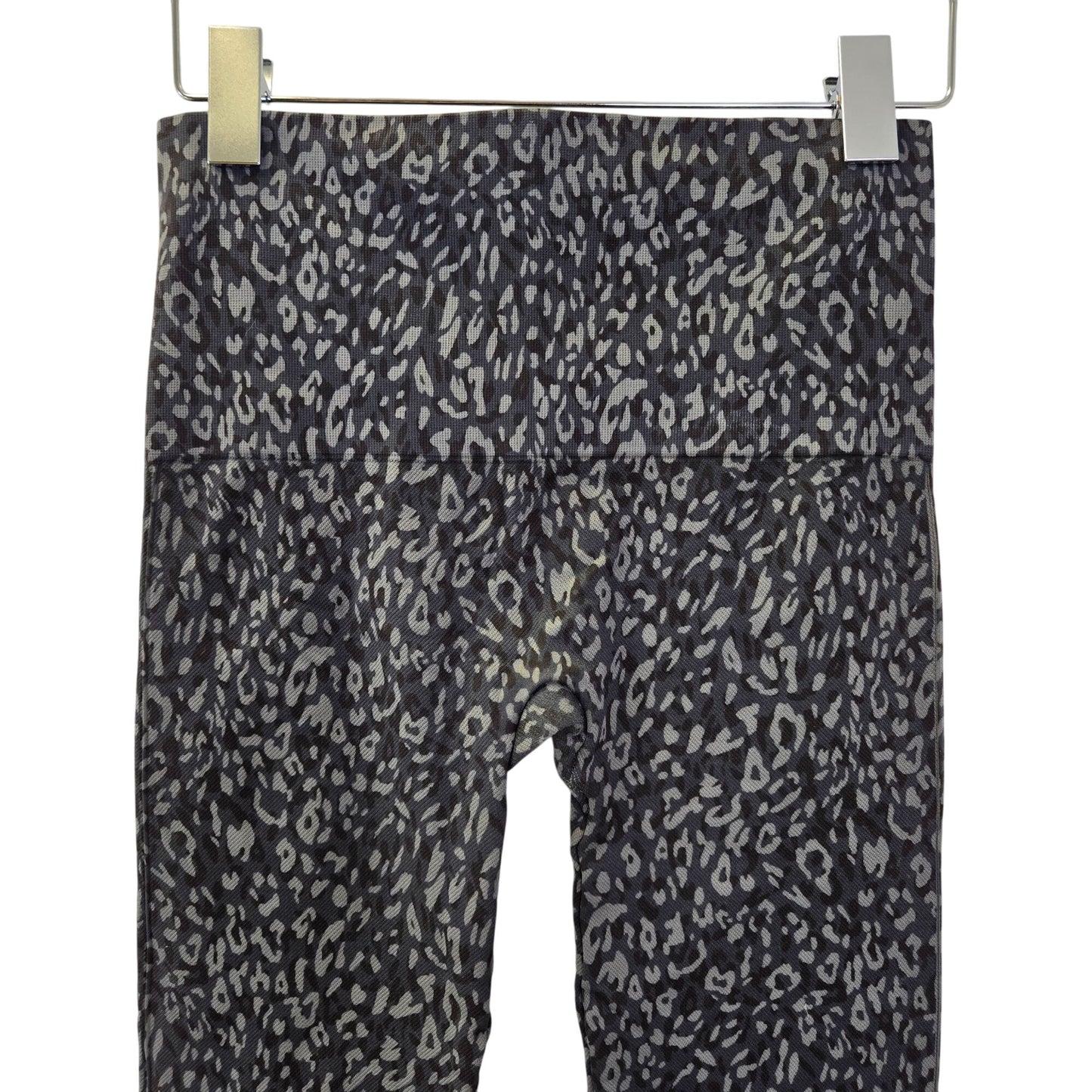 Spanx Look at Me Now Leopard Print Compression Leggings Size Medium