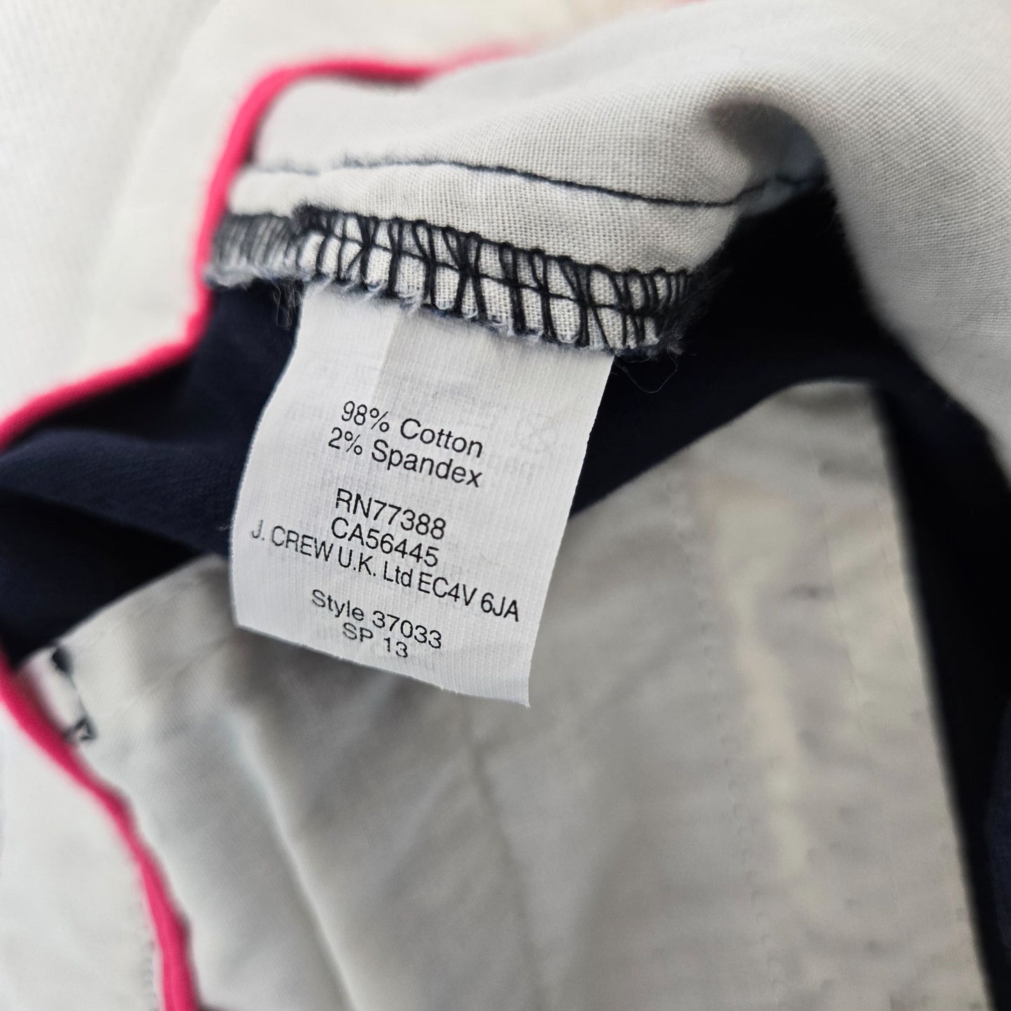 J. Crew Factory City Fit Ankle Chino Pants Size 00