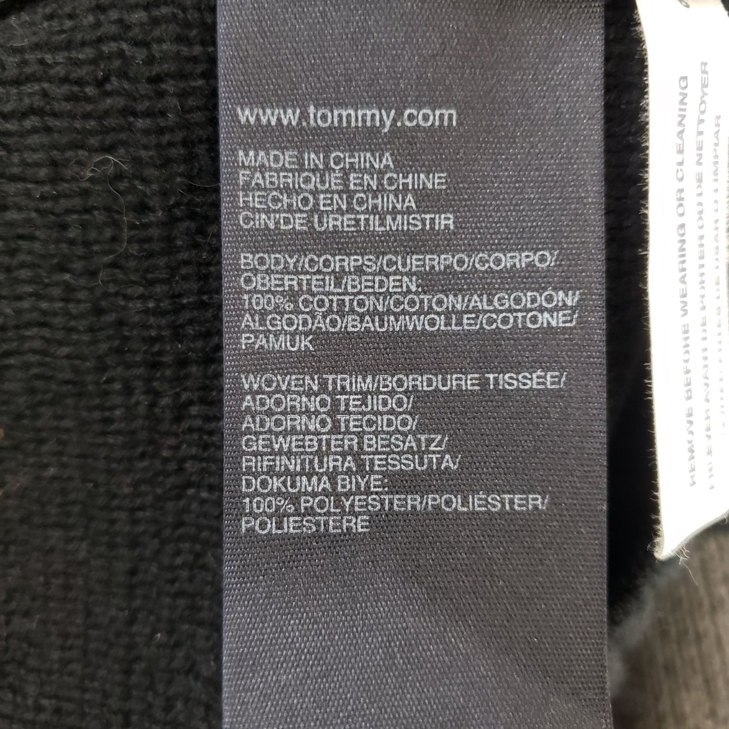 Tommy Hilfiger Full Zip Sweater Shacket Size Large