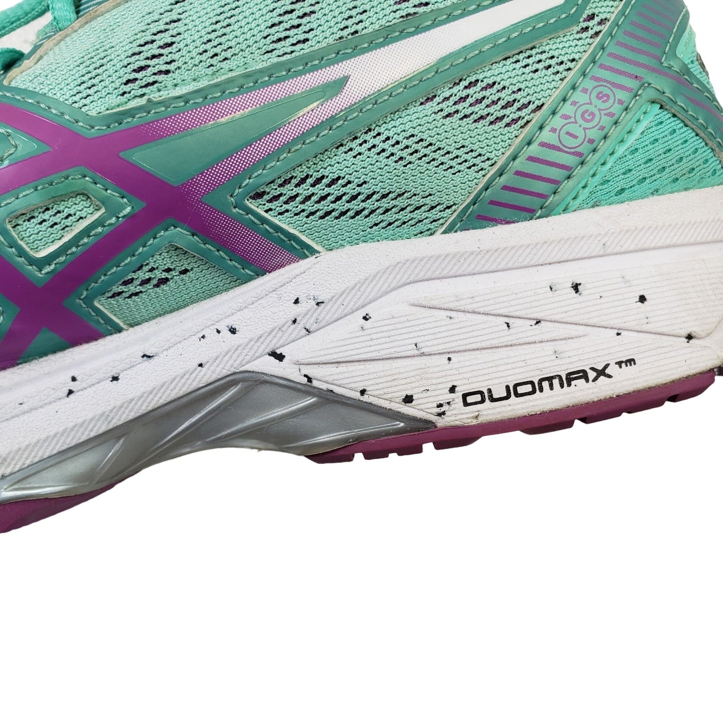 Asics GT-1000 5 Running Shoes in Mint Orchid/Cockatoo Size 8