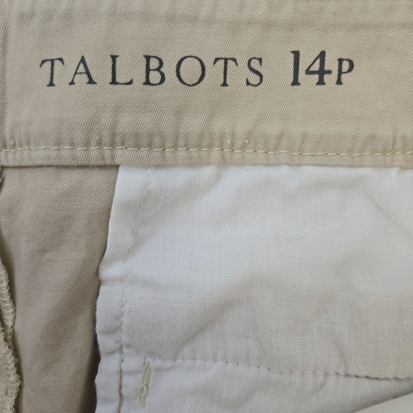 Talbots The Weekend Shorts in Khaki Size 14 Petite