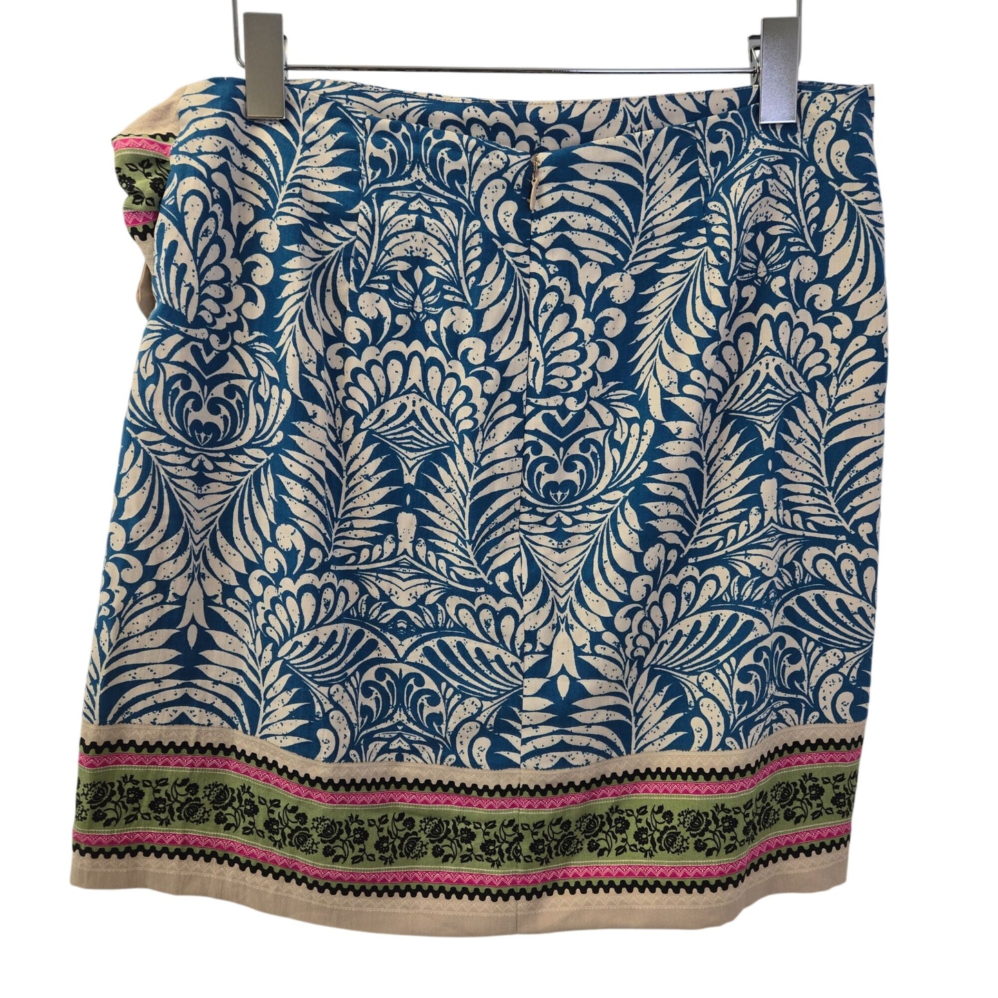 Loft 100% Lyocell Tropical Print Floral Wrap Skirt Size 4