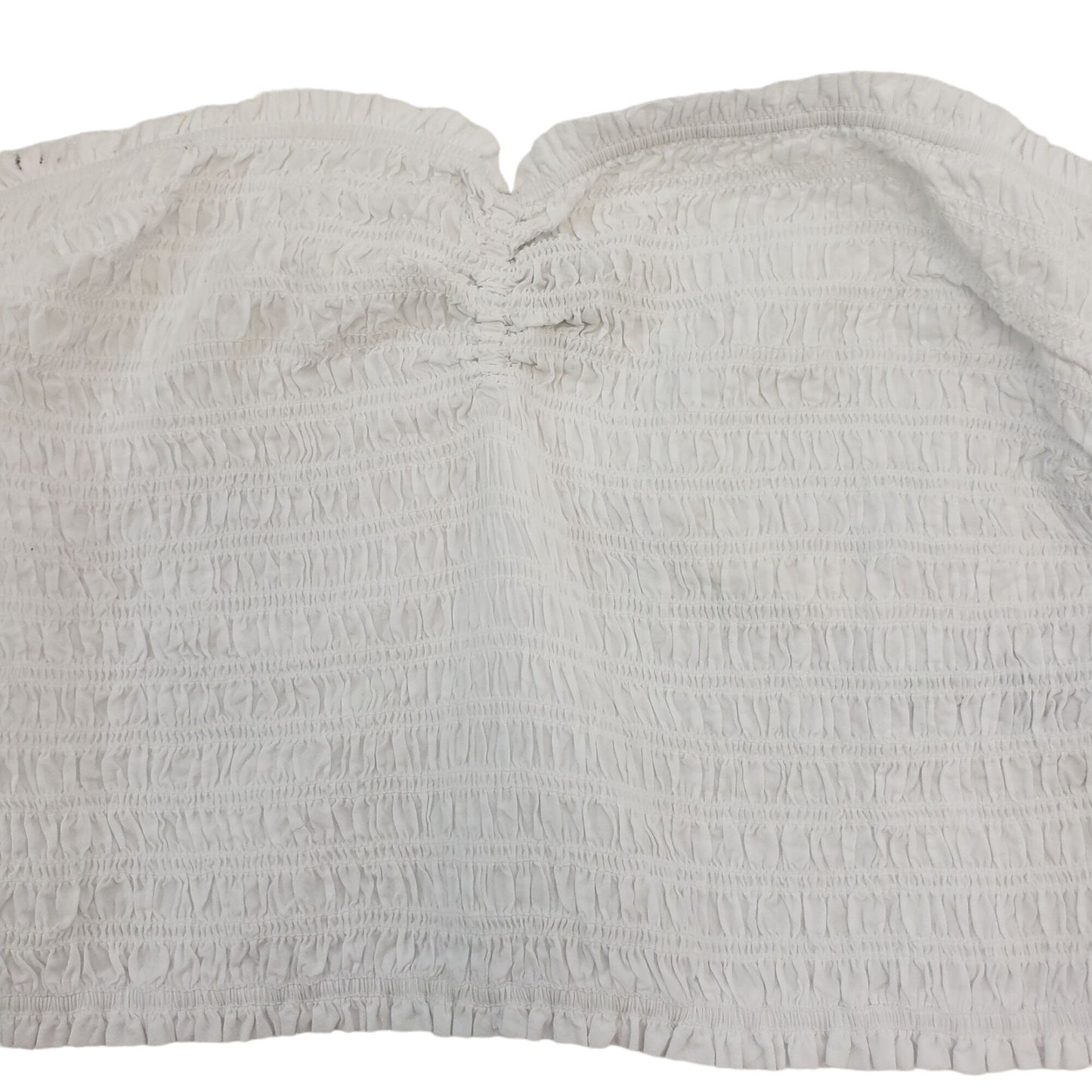 NWT Madewell Lexi Crinkle Poplin Smocked Cami Top Size M