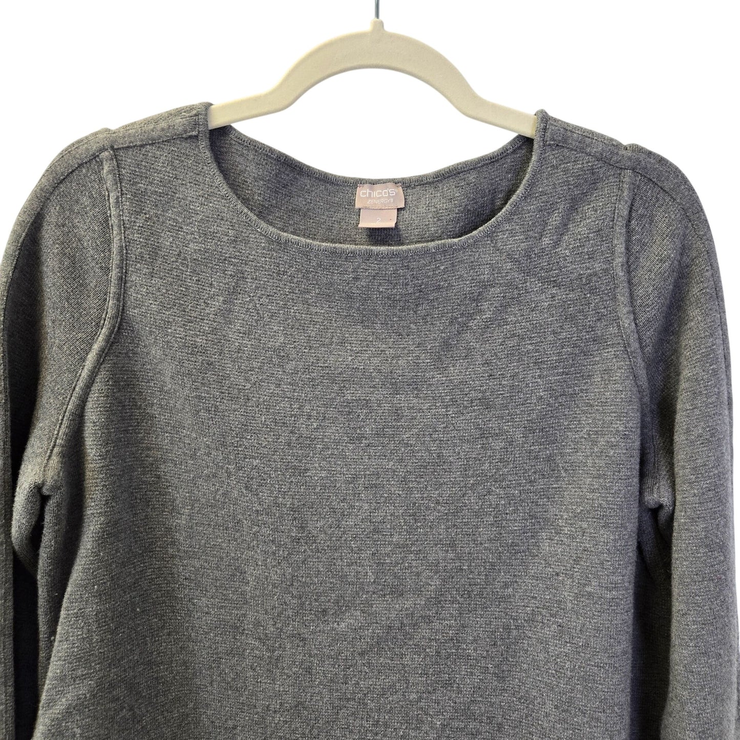 Chico's Zenergy Cashmere Blend Crewneck Sweater Size Chico's 2/Large