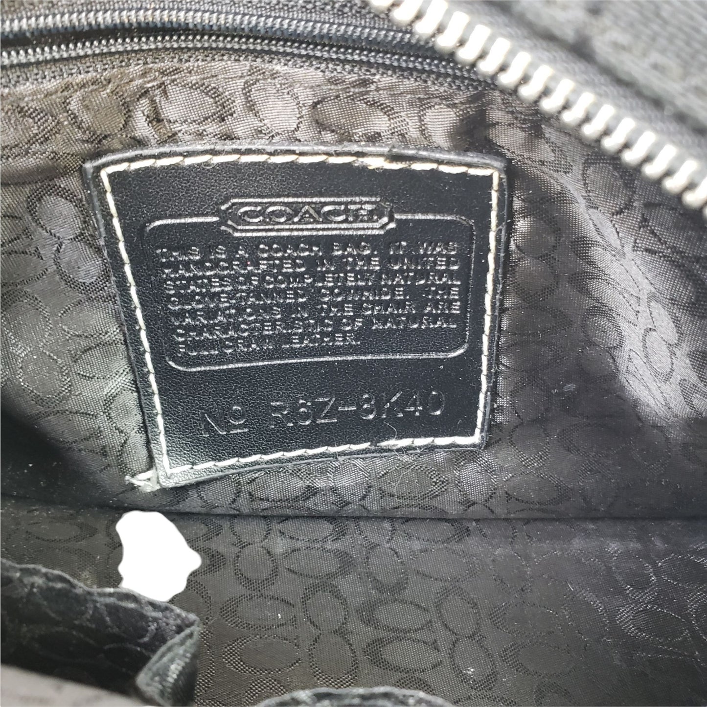 Coach Canvas & Leather Soho Side Pocket Satchel