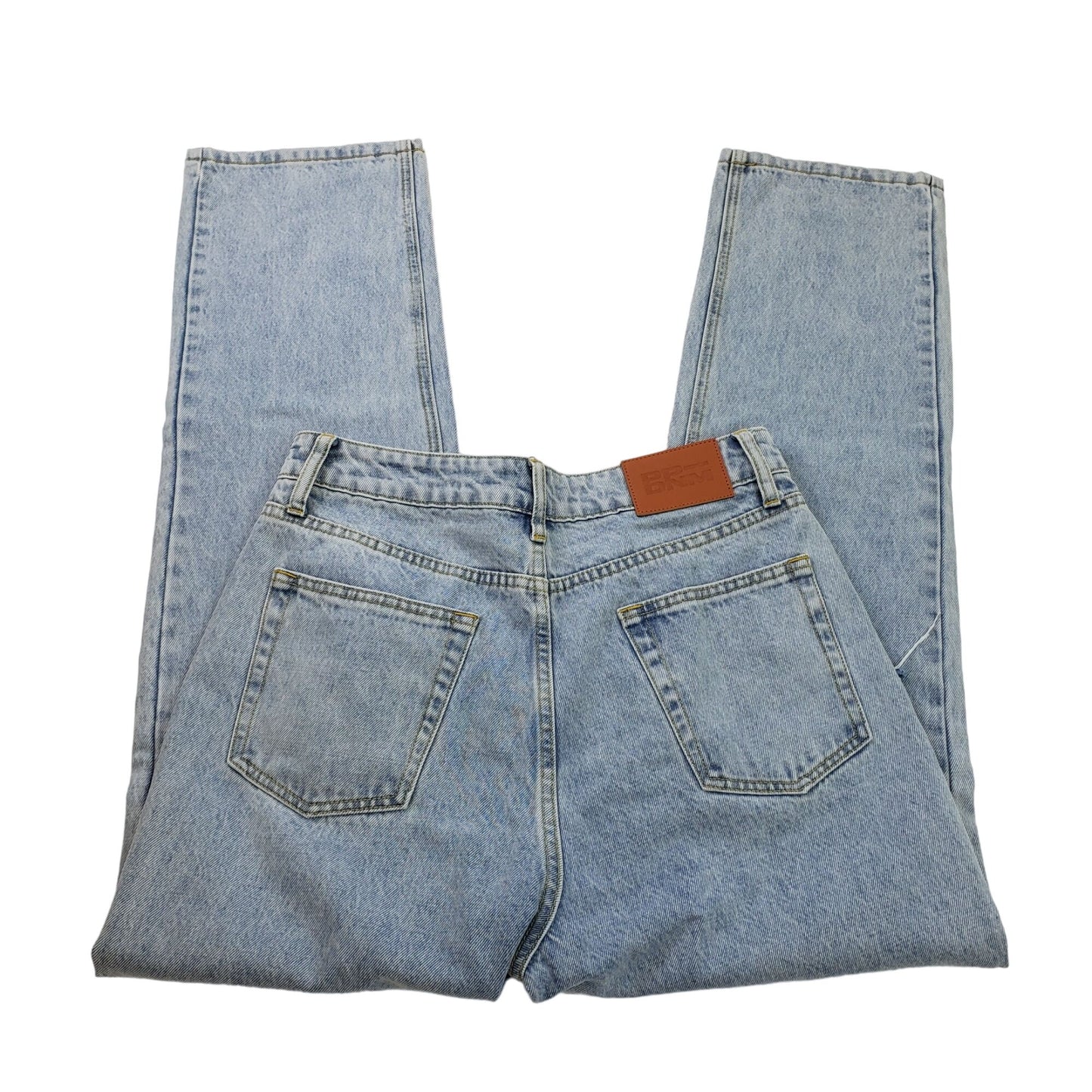 Princess Polly Distressed High Rise Mom Jeans Size 8