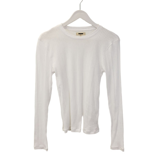 NWT Madewell Variegated Ribbed Long Sleeve Top Size Small