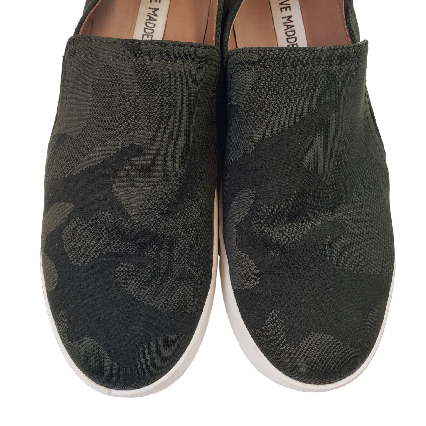 Steve Madden Zayna Camouflage Print Slip-On Sneakers Size 8