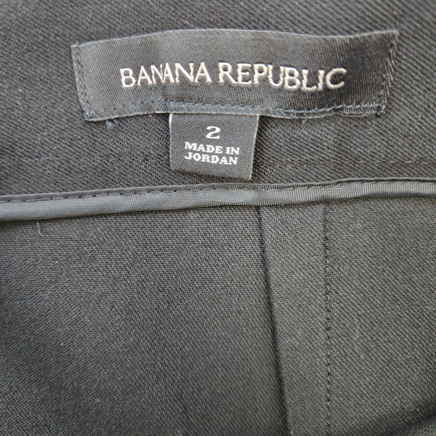 Banana Republic Black Pencil Skirt Size 2