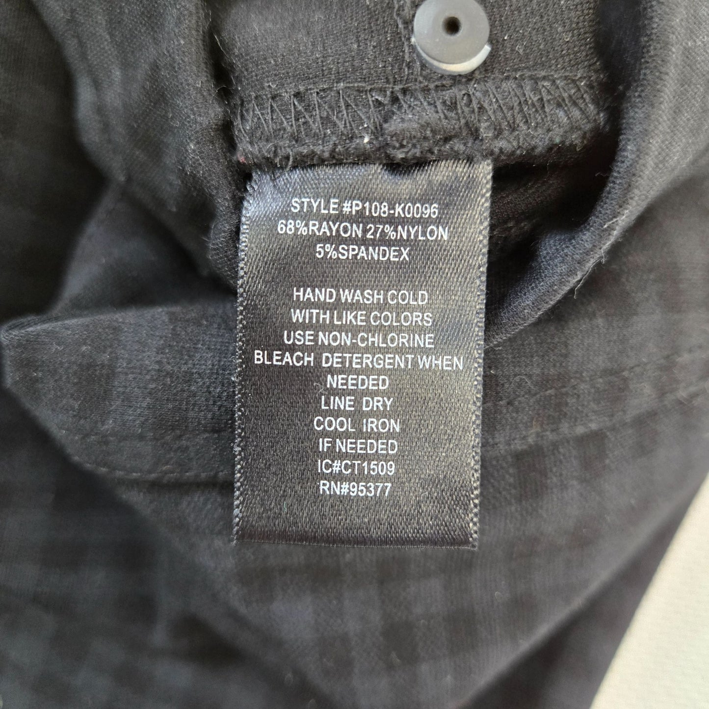 Sanctuary Checked Skinny Jegging Ponte Pants Size Small