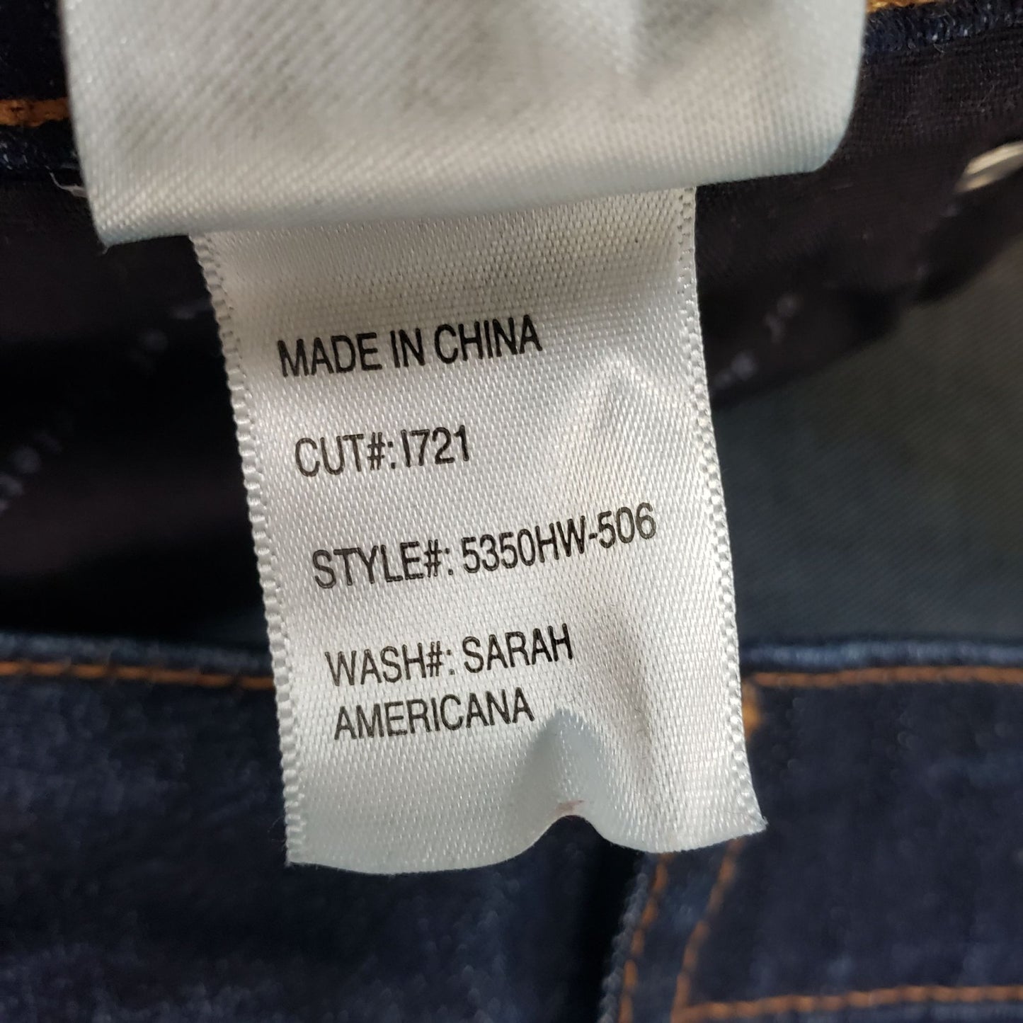 Articles of Society Skinny Jeans in Sarah Americana Size 28