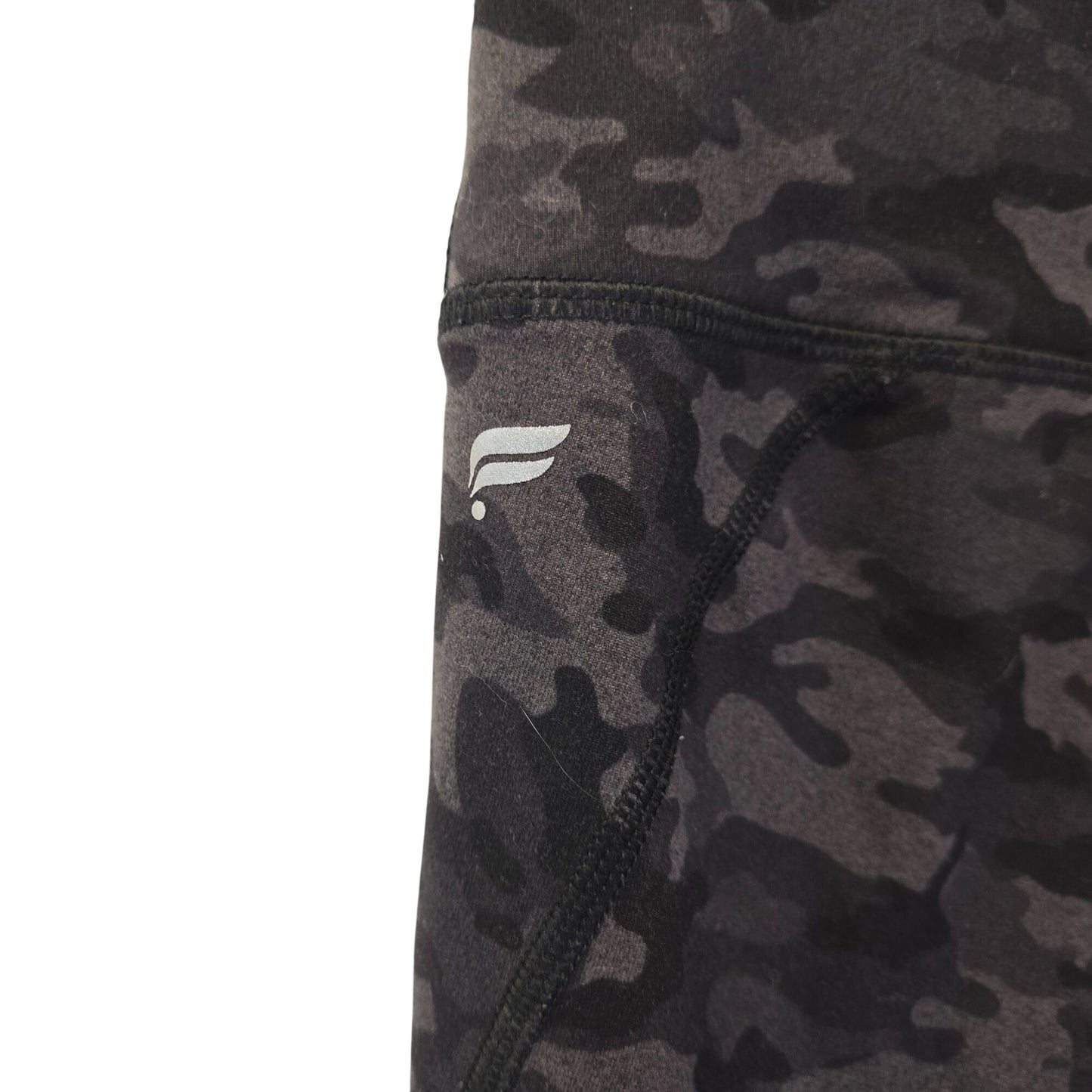 Fabletics High-Waisted Camouflage Printed Heathered Leggings Size Small