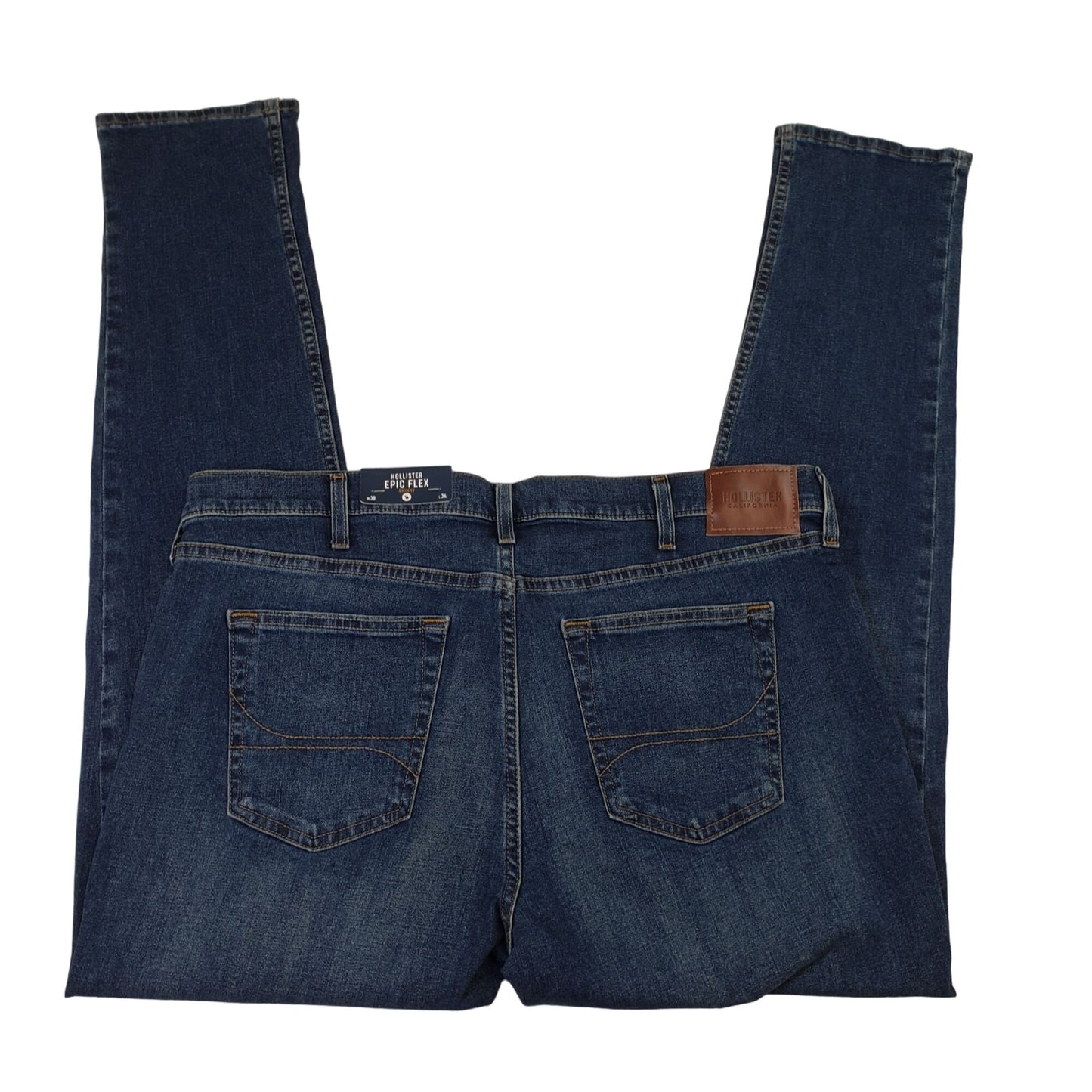 NWT Hollister Epic Flex Skinny Jeans Size 38x34