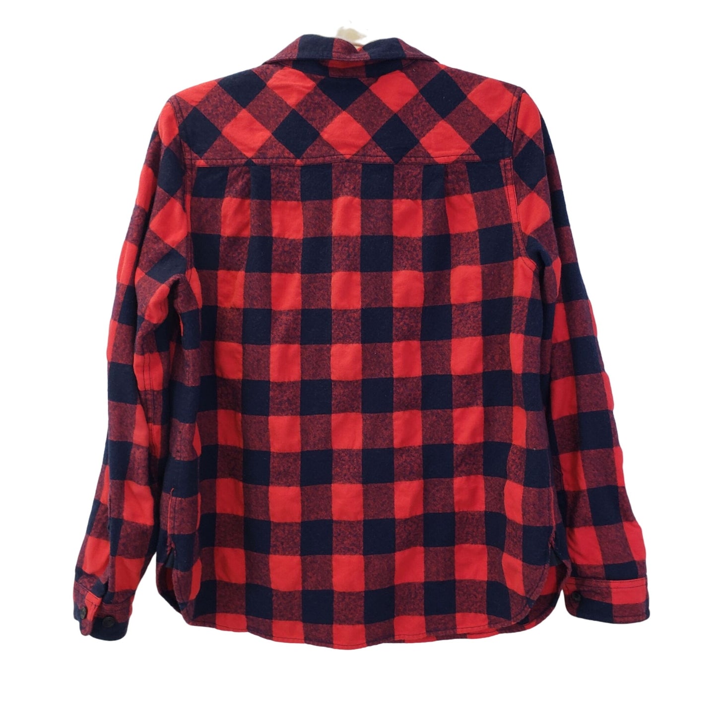 J. Crew Wool Blend Buffalo Check Shirt Jacket Size Medium (est)