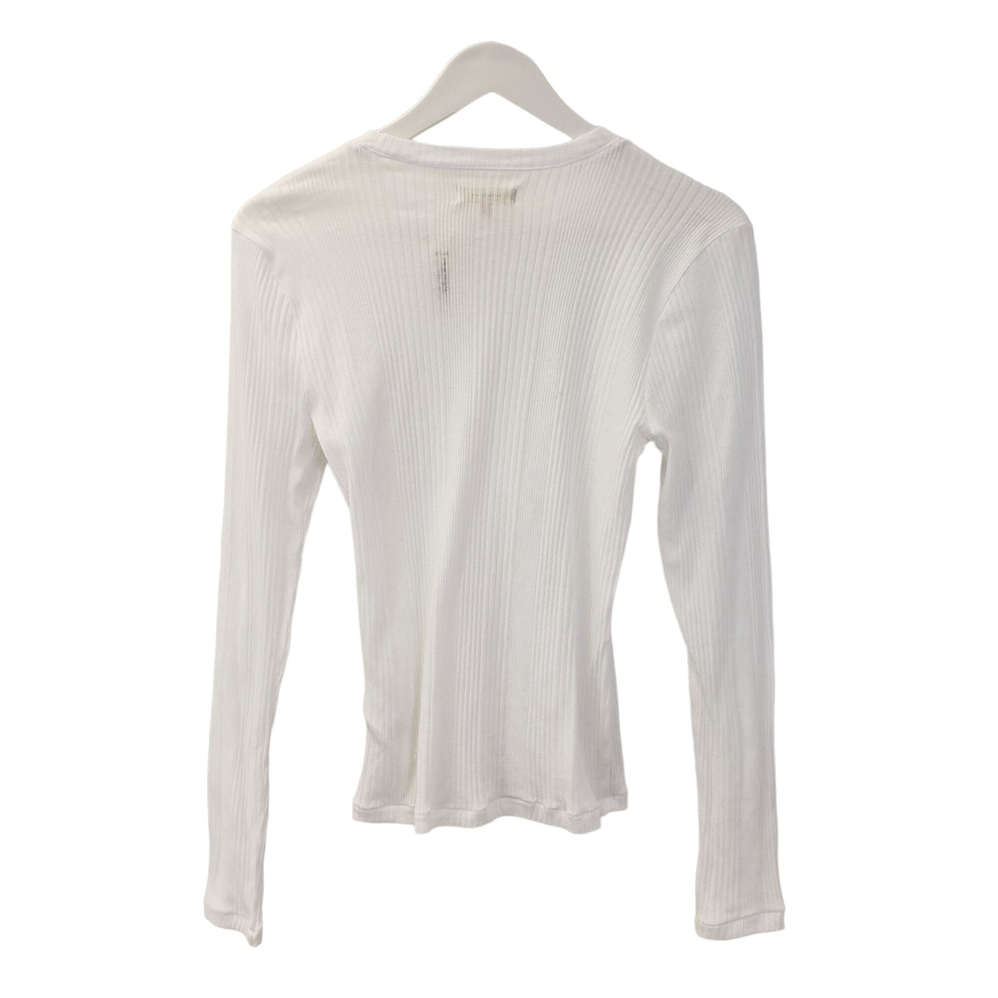 NWT Madewell Variegated Ribbed Long Sleeve Top Size Small