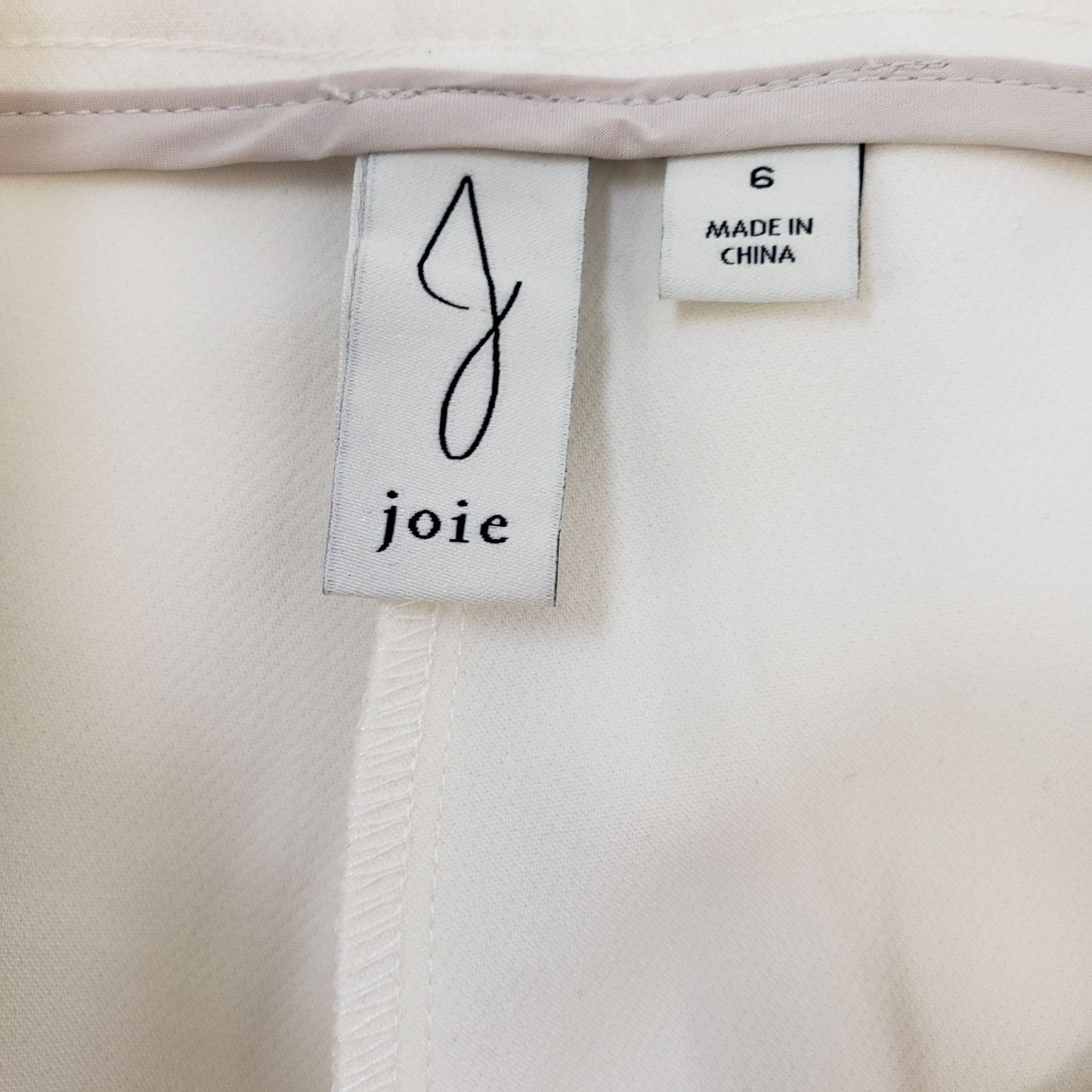 NWT Joie High Rise Straight Leg Trouser Pants Size 6