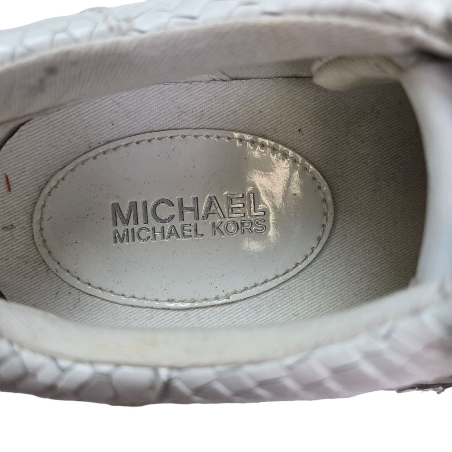 NWT/NWOB Michael Michael Kors Leather Grove Studded Platform Sneakers Size 9