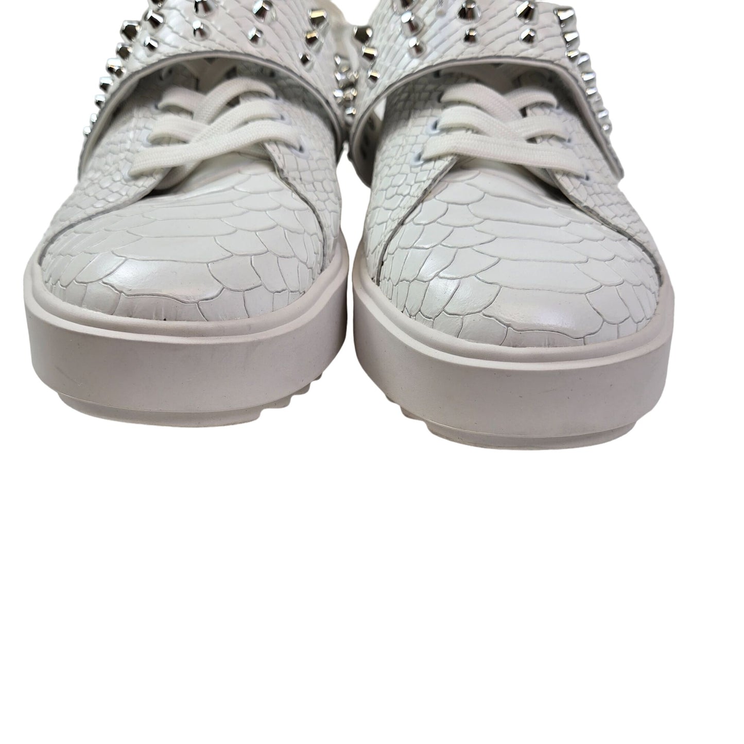 NWT/NWOB Michael Michael Kors Leather Grove Studded Platform Sneakers Size 9