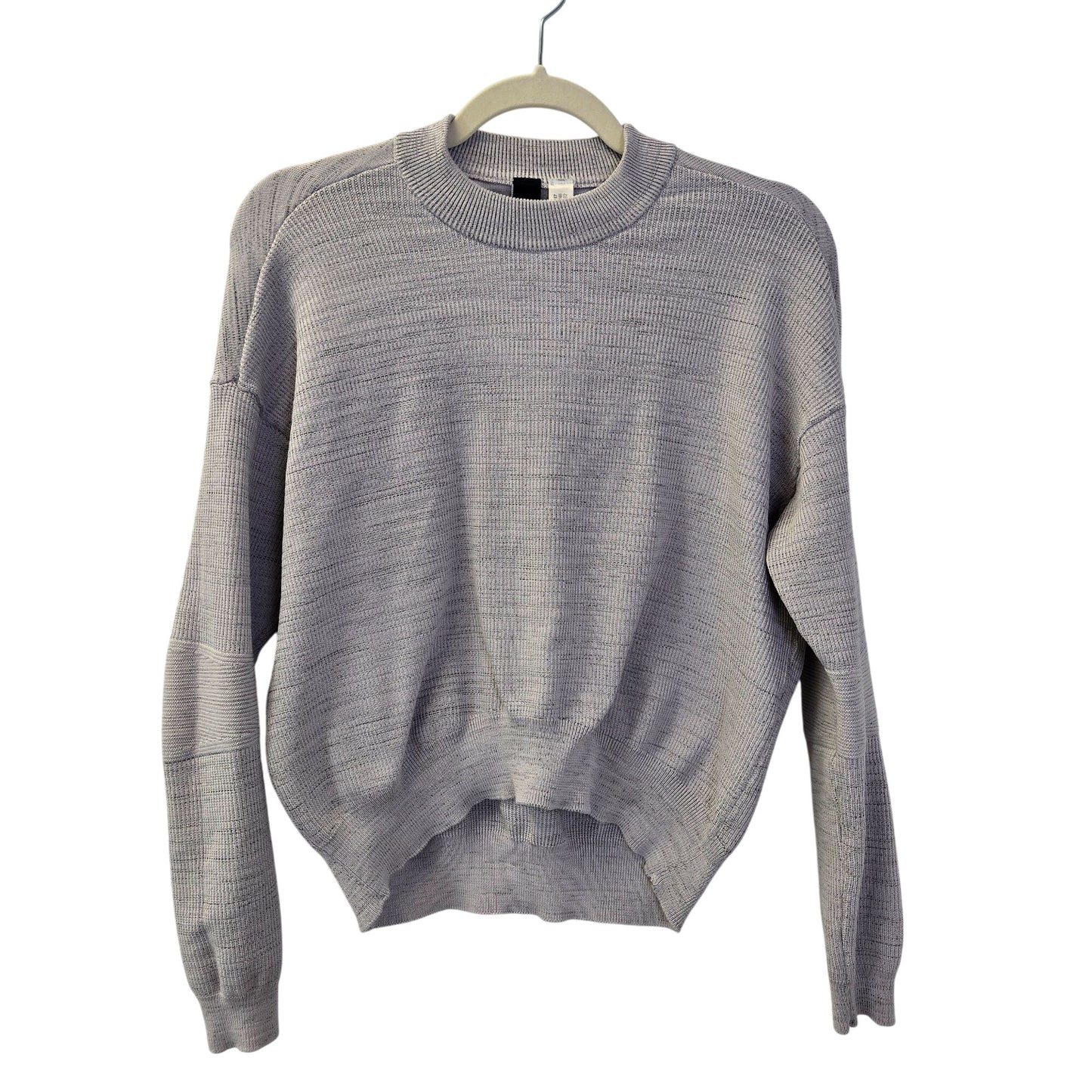 Adidas Textured Crop Activewear Sweater Size Medium (est)