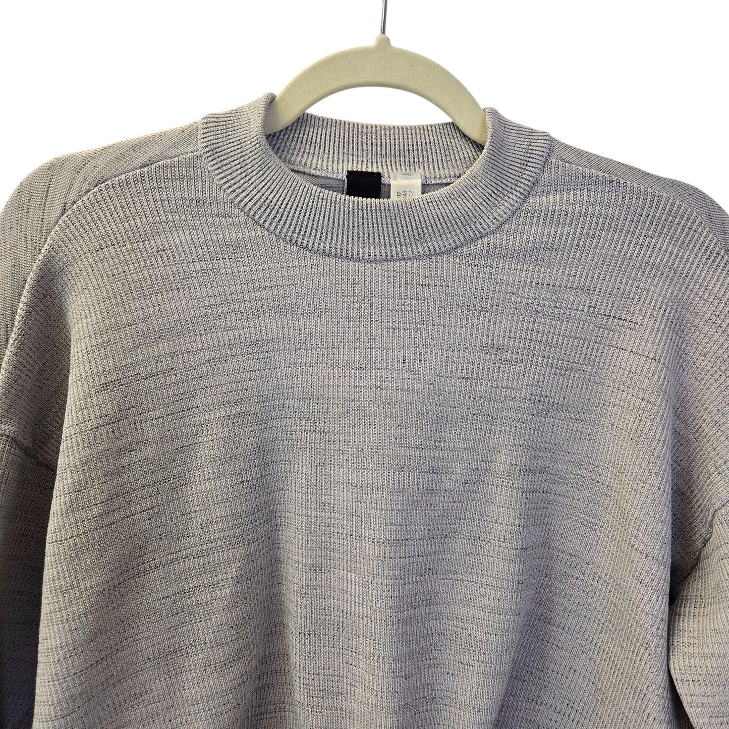 Adidas Textured Crop Activewear Sweater Size Medium (est)