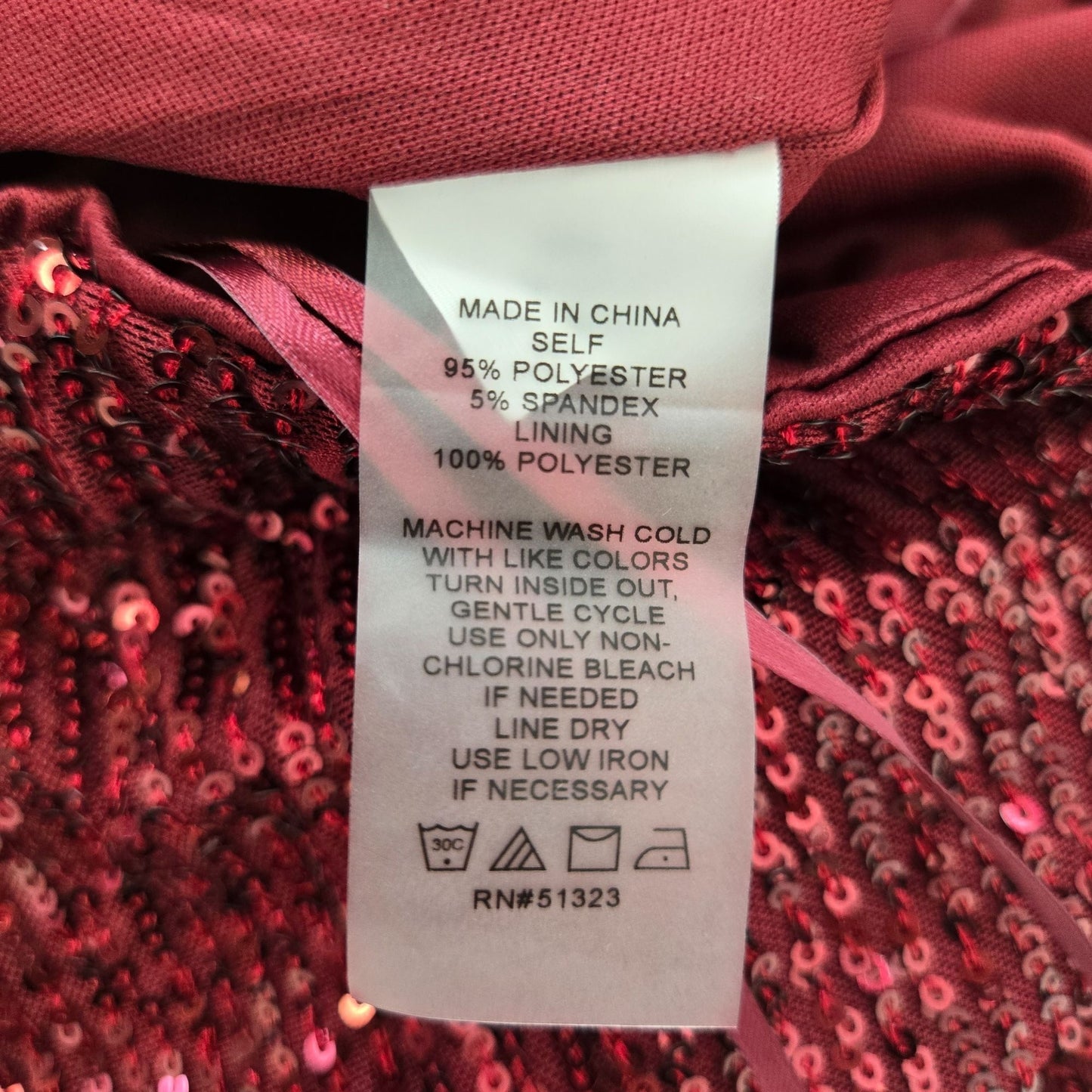 Vince Camuto Sequin Pull On Midi Skirt Size XS