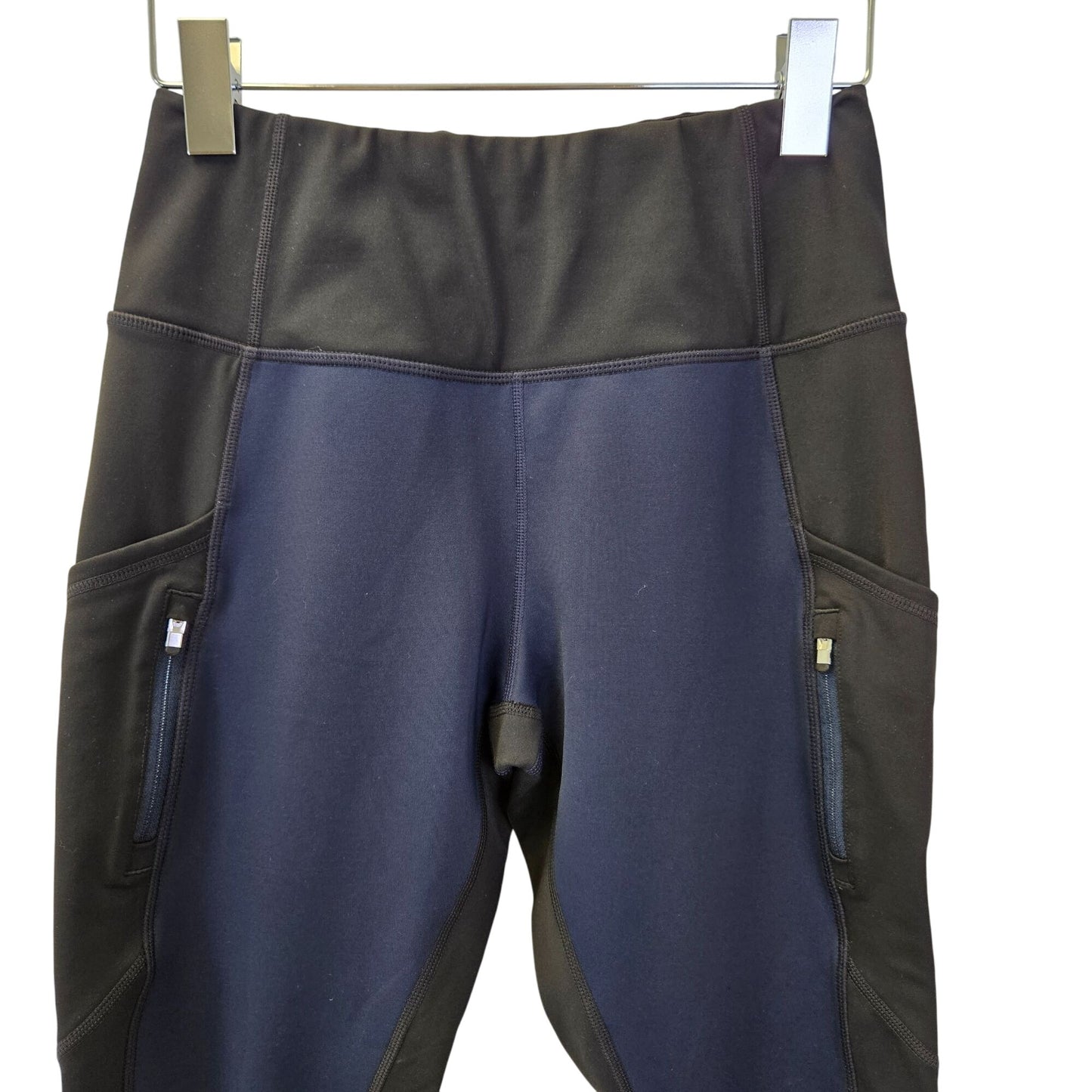Athleta High Traverse Color Block Activewear Leggings Size Small