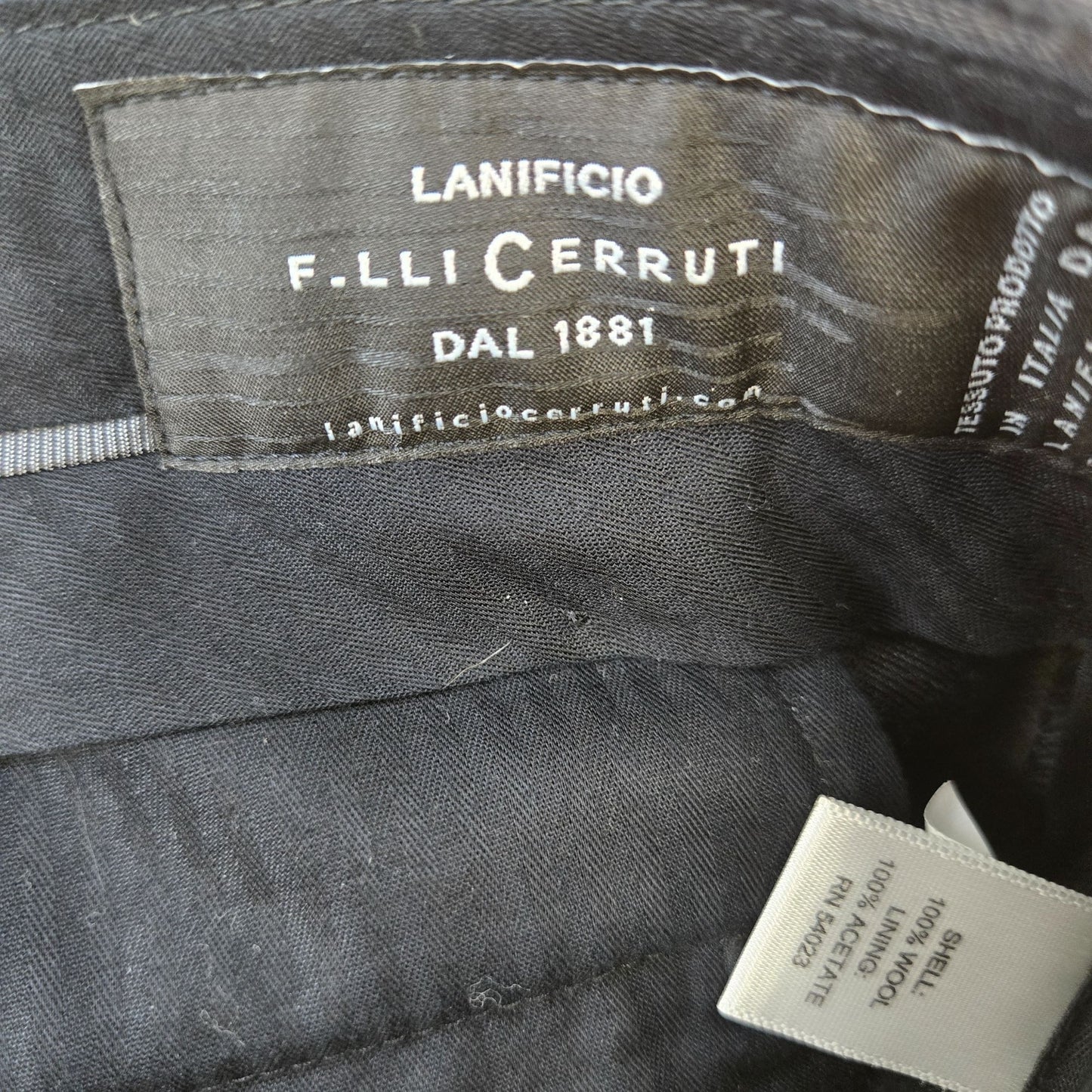 Banana Republic 100% Wool Tailored Slim Fit Dress Pants Size 33x32