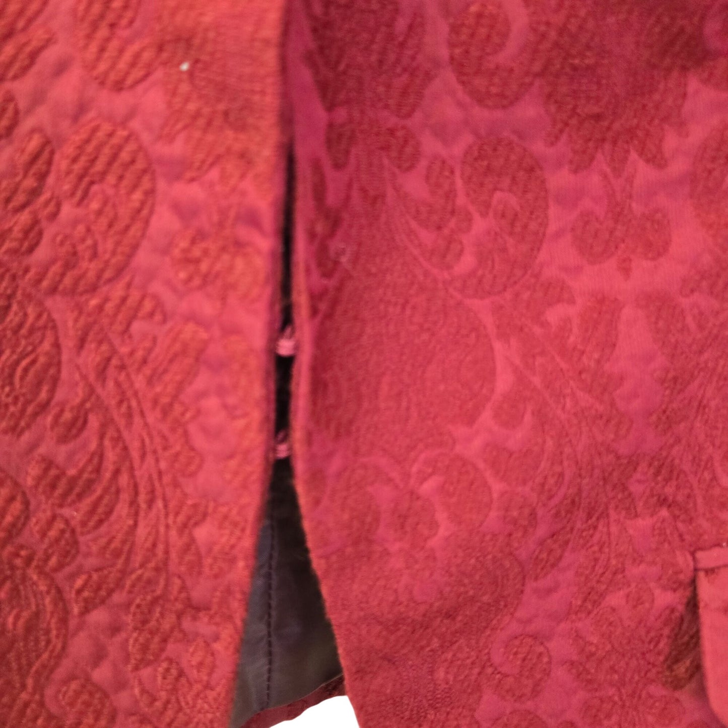 Talbots Jacquard Texture Hook and Eye Closure Blazer Jacket Size 14