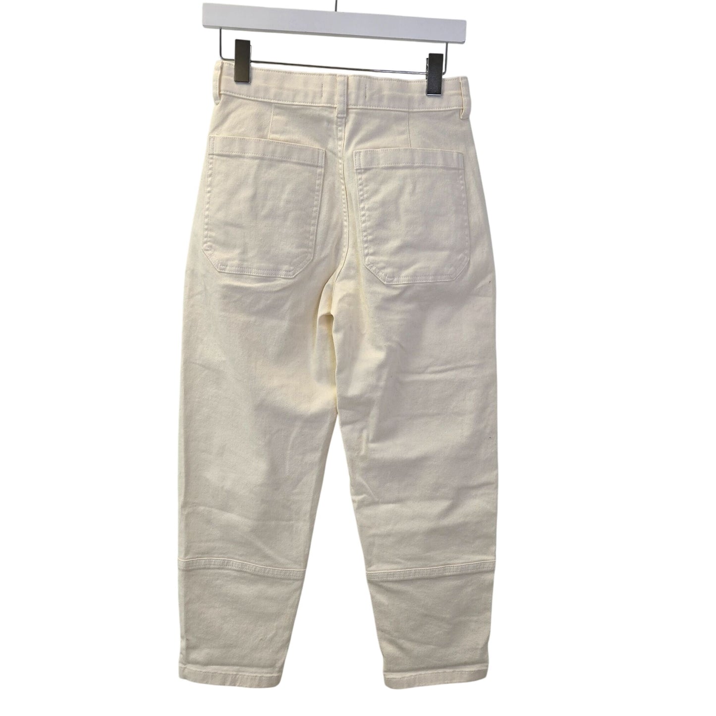 NWT Everlane The Utility Barrel Pant in Bone Size 2