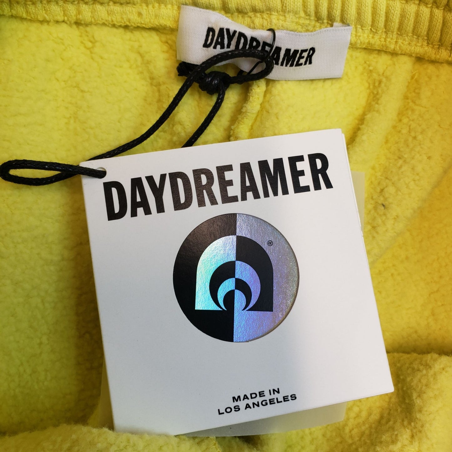 NWT Daydreamer Signature Jogger Sweatpants in Citron Size XS