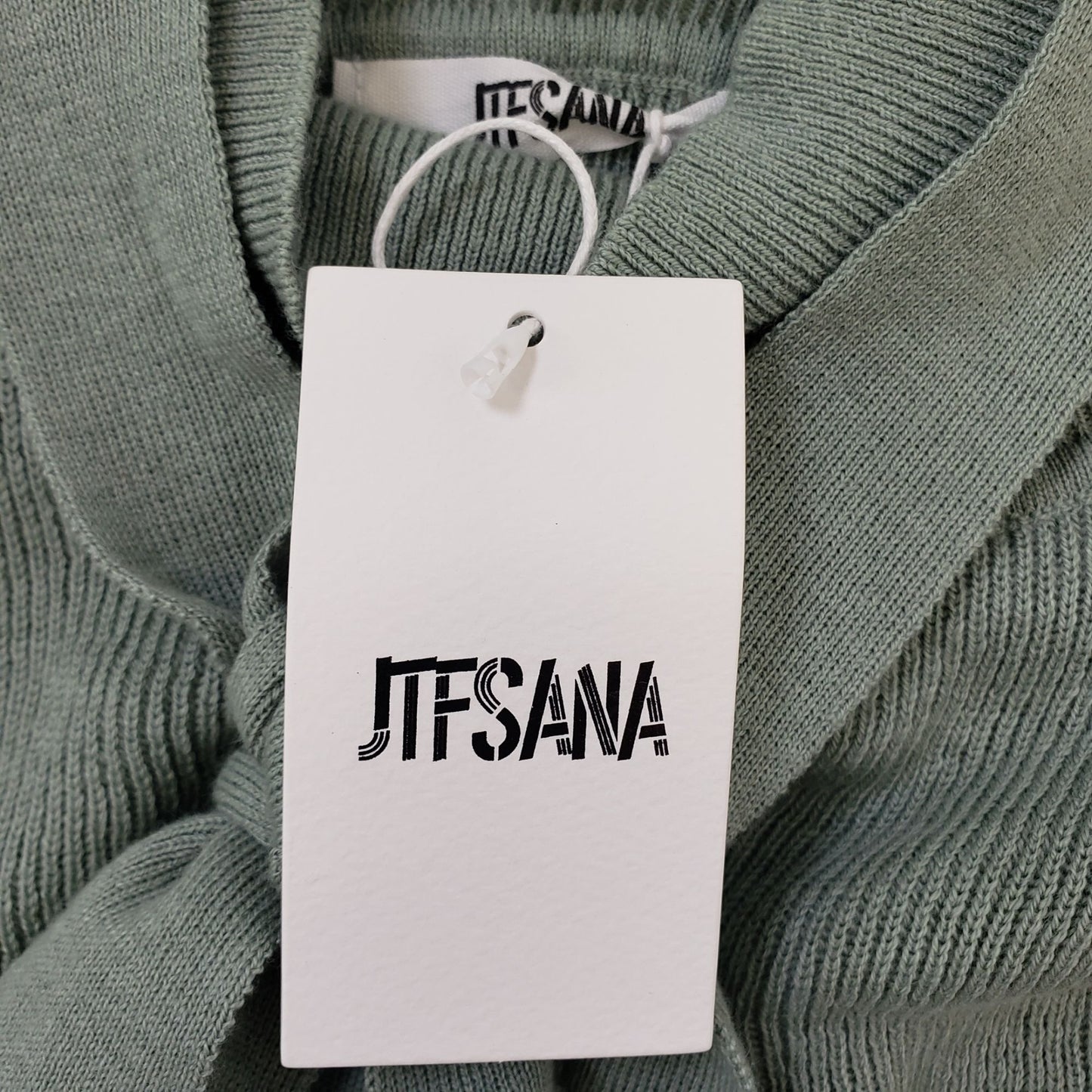 NWT JTFSANA Wool Blend Flexible Tie Turtleneck Sweater Size Small