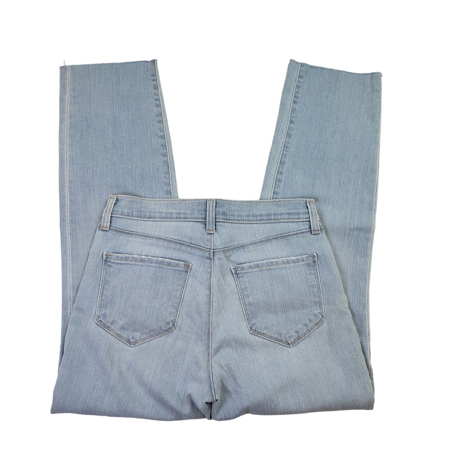 NWT L'Agence Sada High Rise Raw Hem Jeans Size 25