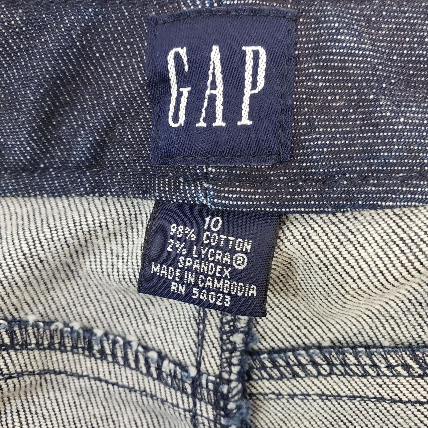 Gap Dark Wash Seamed Bootcut Jeans Size 10