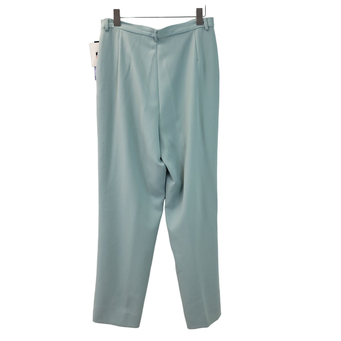 NWT Garfield & Marks Kojak High Rise Trouser Pants in Aqua Size 8
