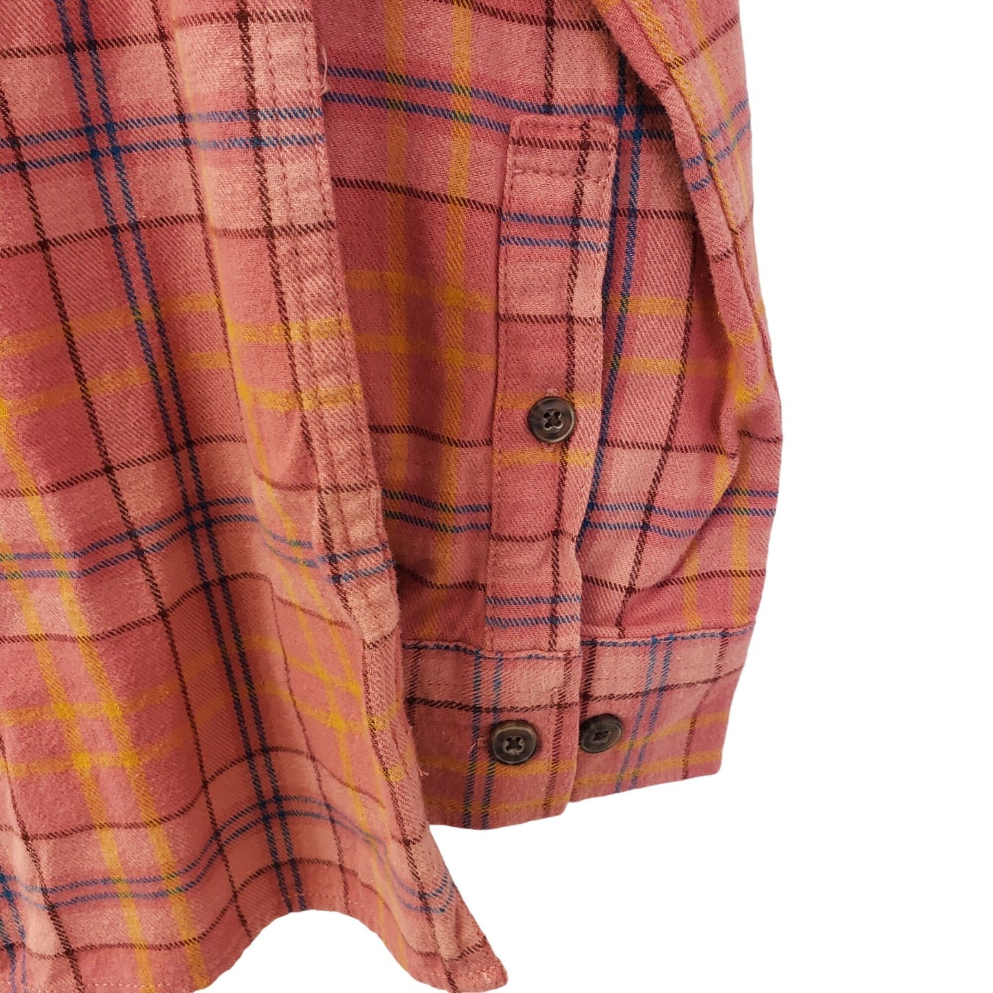 NWT Duluth Trading Company Free Swingin' Flannel Shirt Size Small