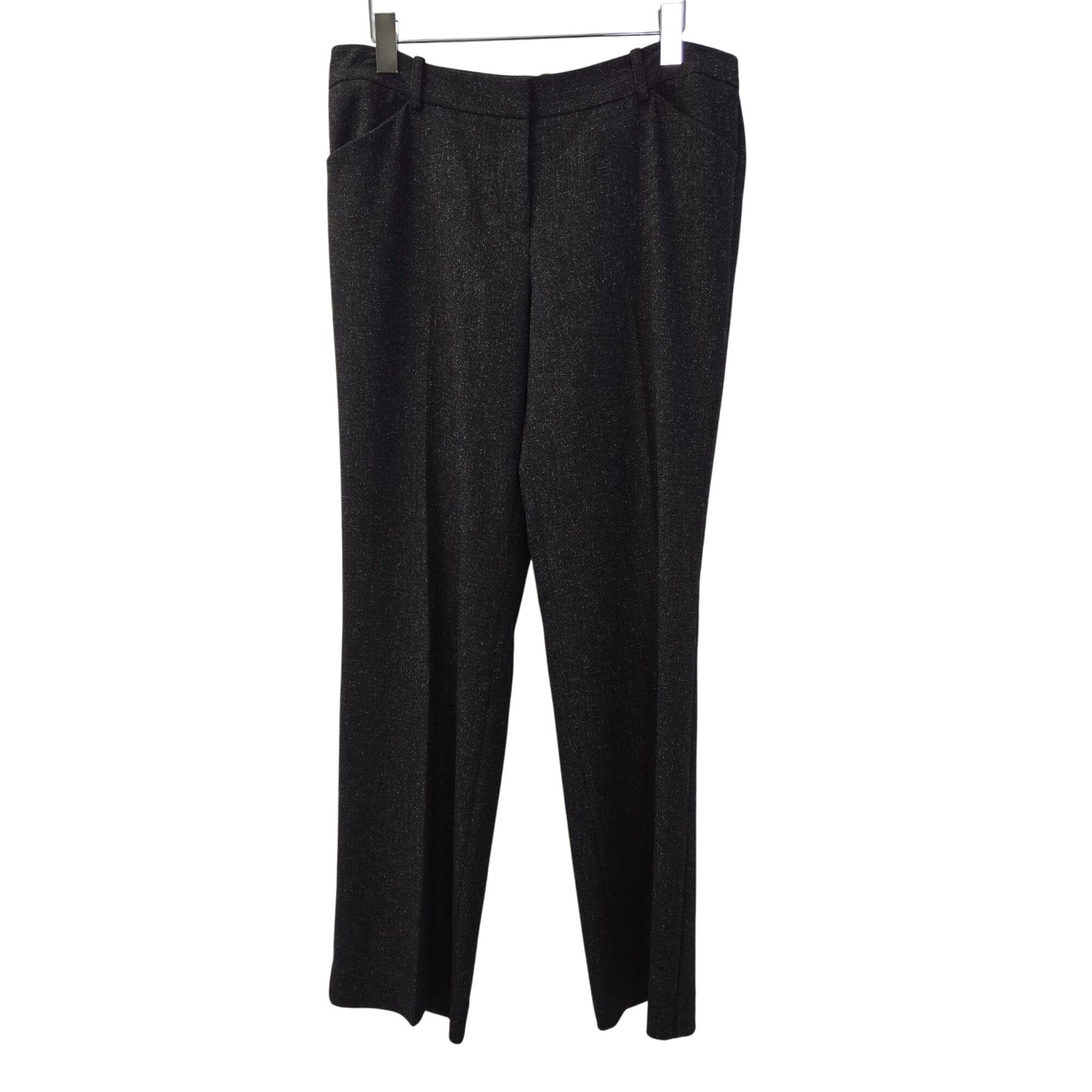 Vince Camuto Speckled Flared Viscose Blend Trouser Pants Size 8