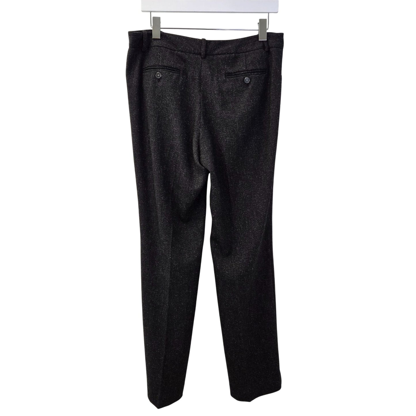 Vince Camuto Speckled Flared Viscose Blend Trouser Pants Size 8
