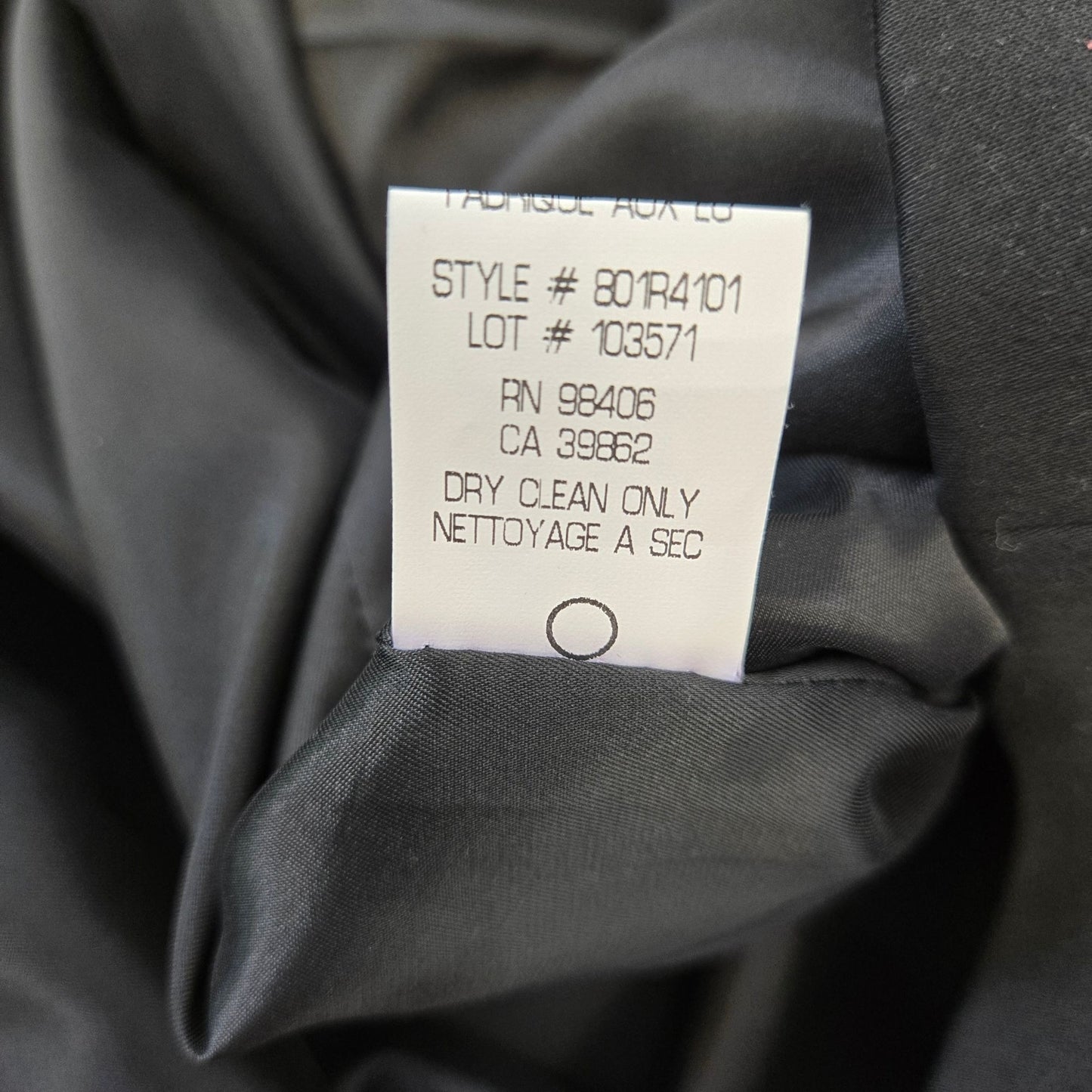 NWOT Theory Three Button Short Sleeve Bolo Blazer Jacket Size Large