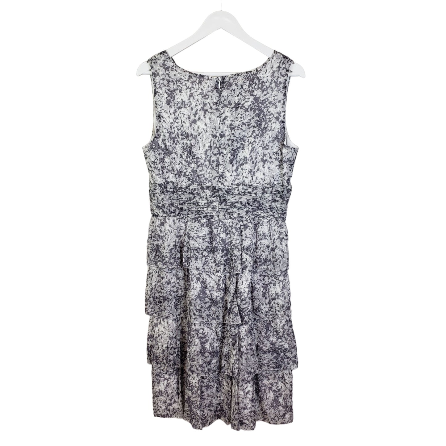NWT Talbots Floral Tiered Hem Sleeveless Dress Size 10