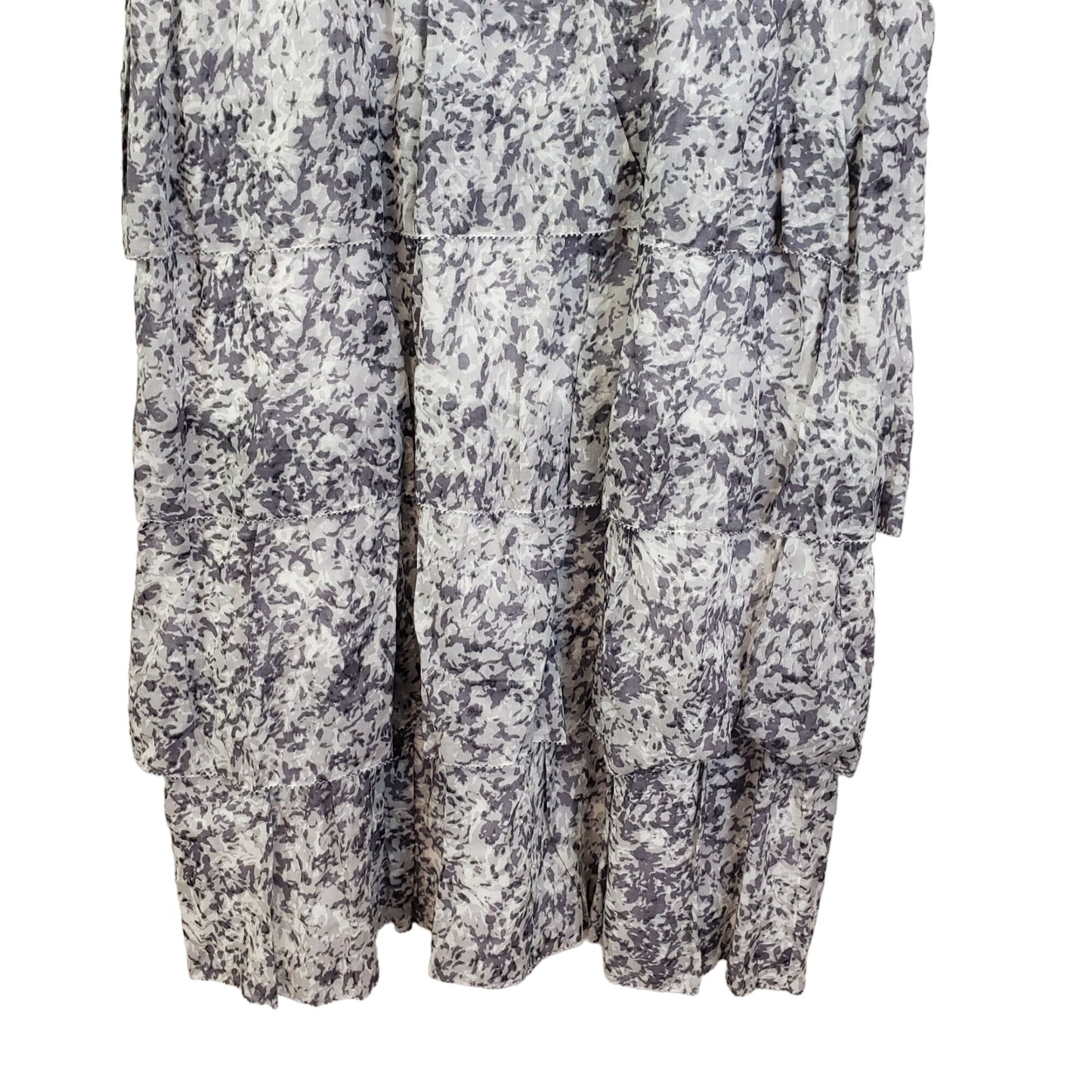 NWT Talbots Floral Tiered Hem Sleeveless Dress Size 10
