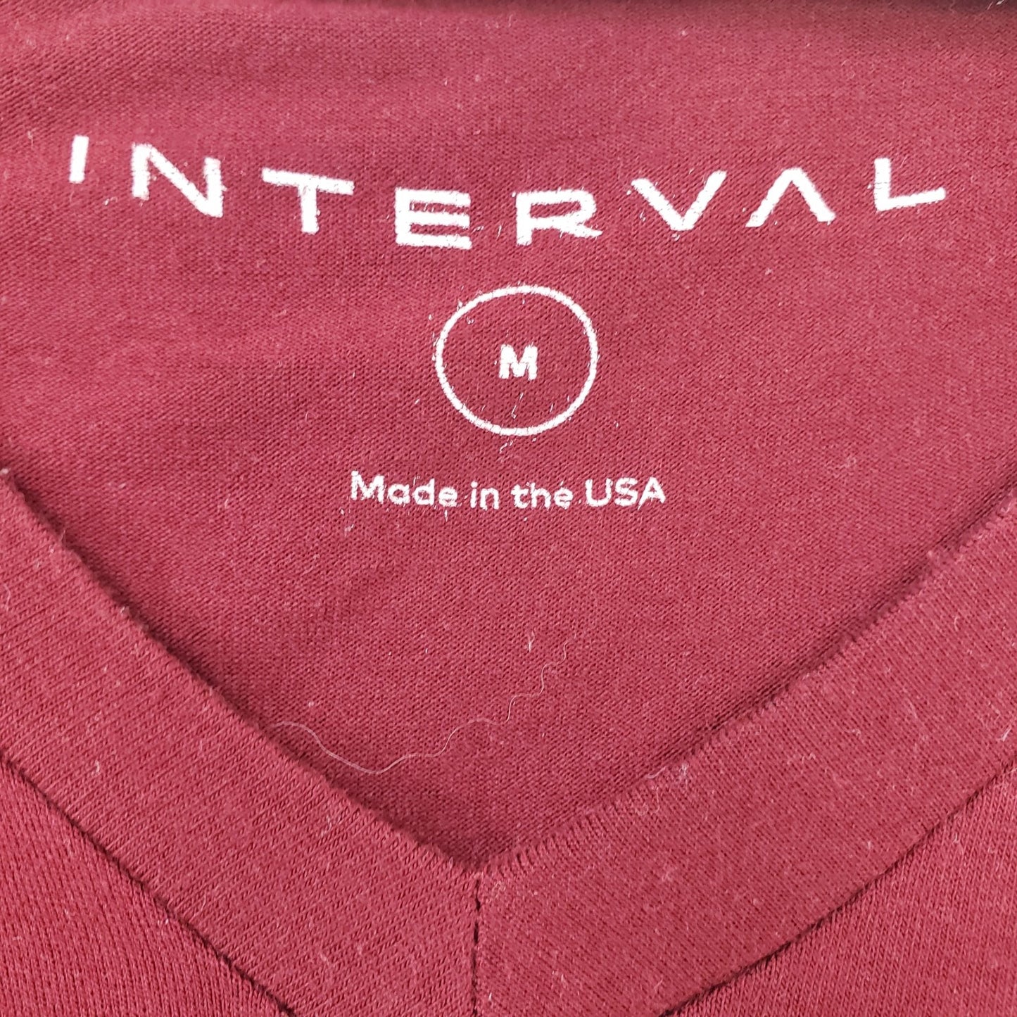 Interval V-Neck Activewear Tank Top Size Medium