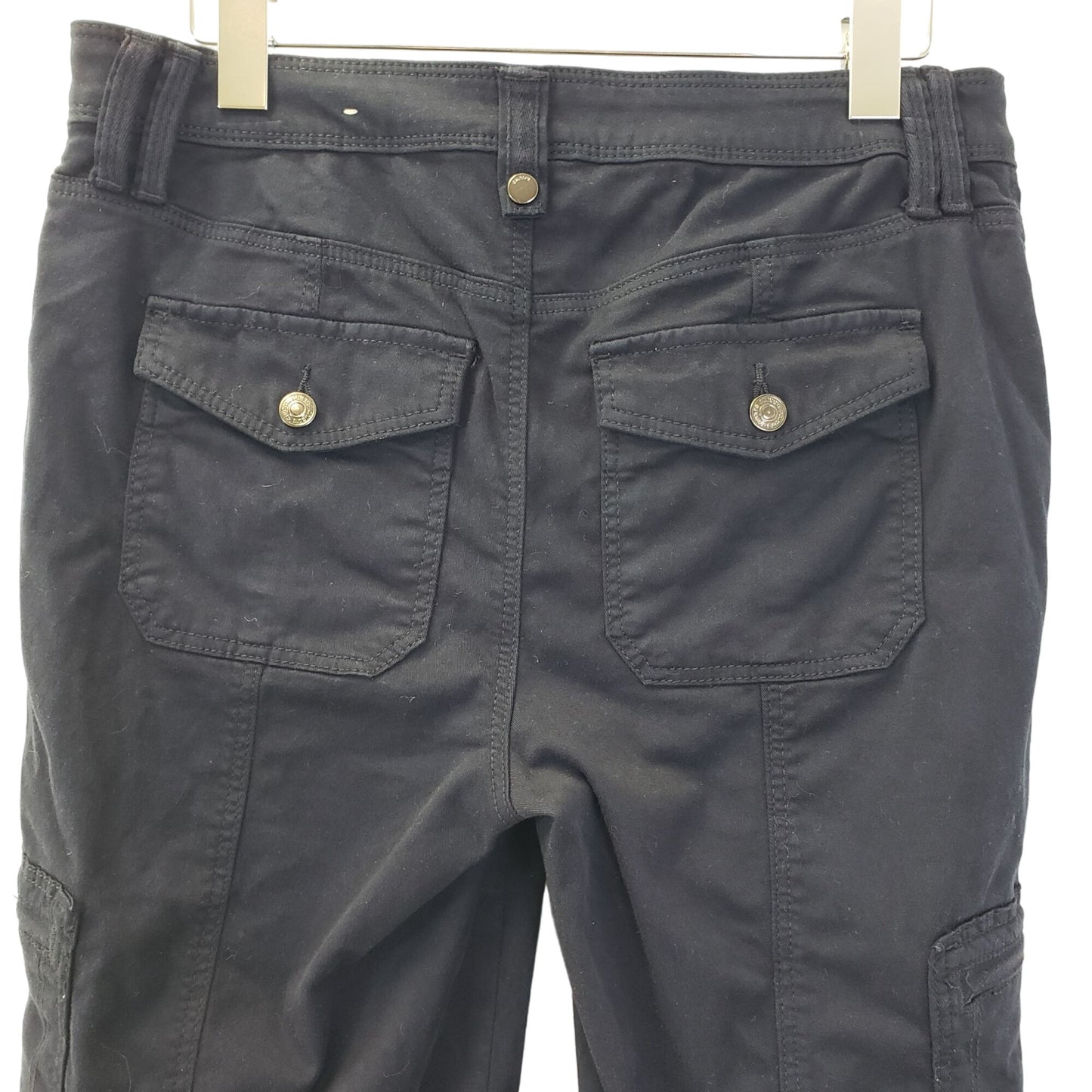Chico's Navy Blue Adjustable Cargo Pants Size 4