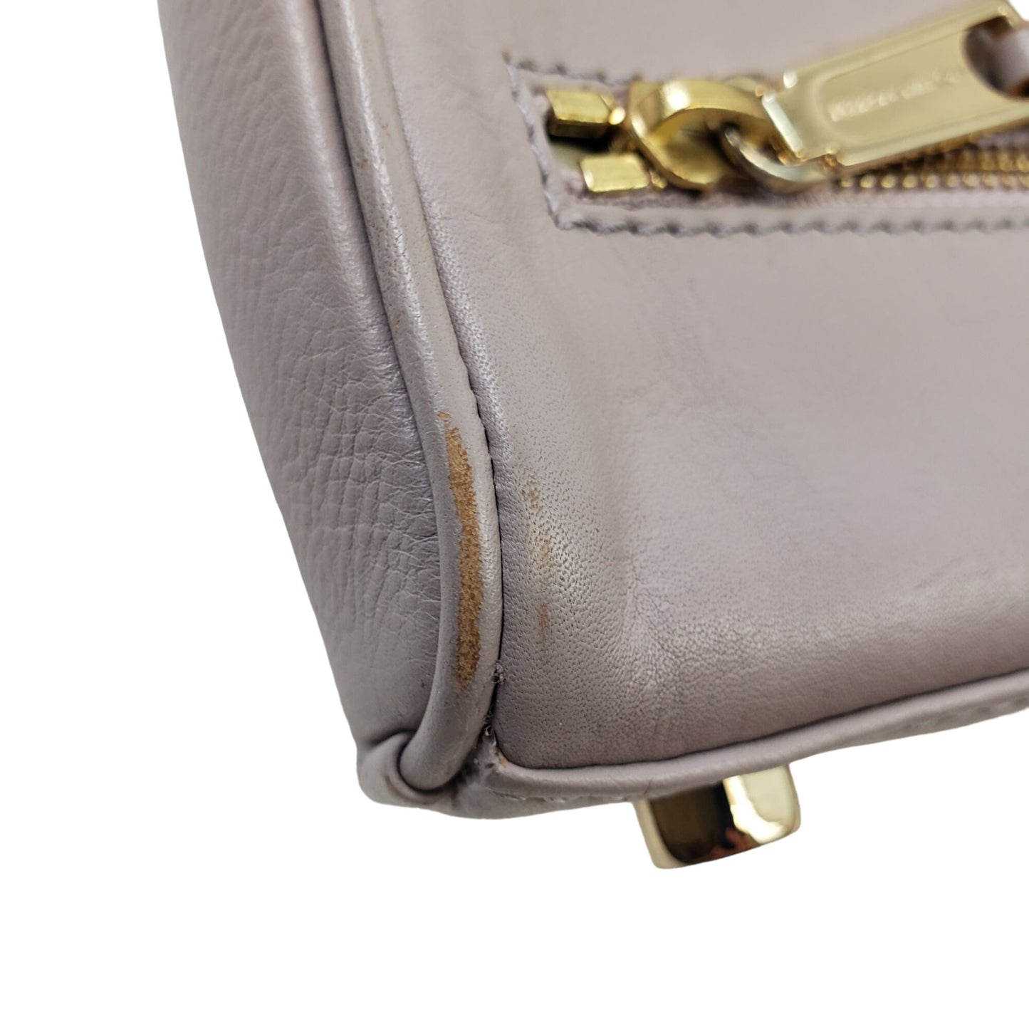 Rebecca Minkoff Leather Zipper Accent Crossbody Bag