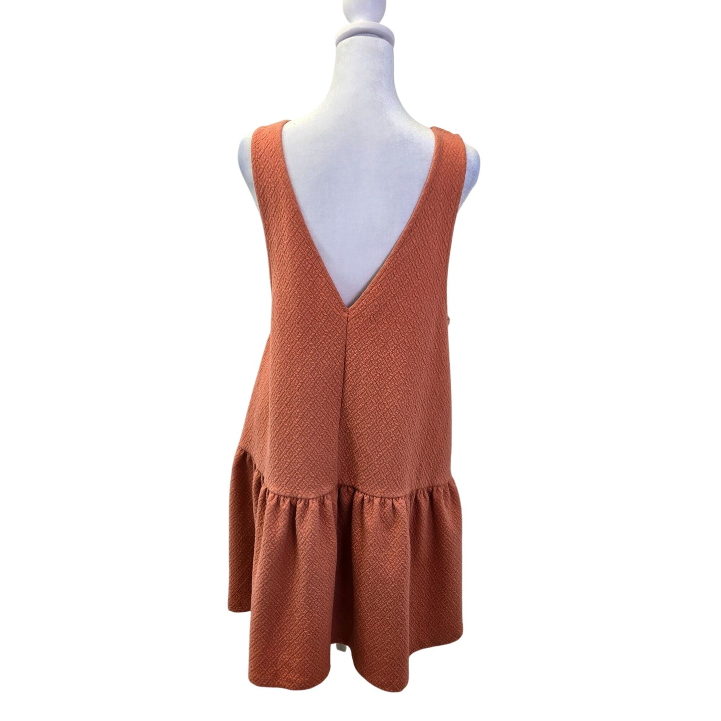 Free People East Street Drop Waist Mini Dress Size Small
